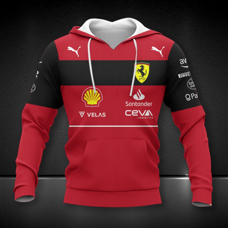 Scuderia Ferrari Printing T-Shirt, Polo, Hoodie, Zip, Bomber 10111 