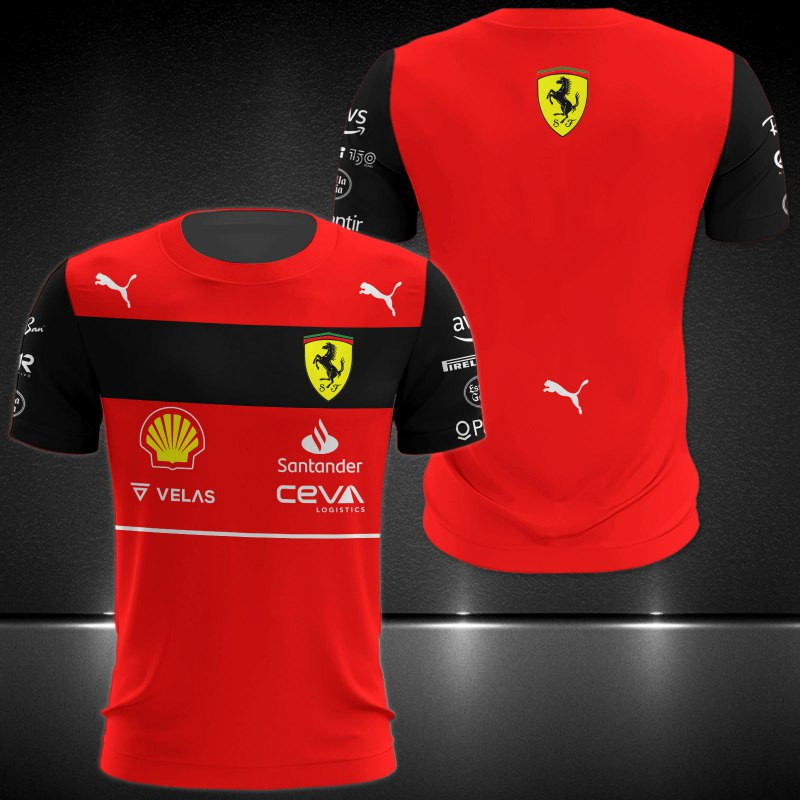 Scuderia Ferrari Printing T-Shirt, Polo, Hoodie, Zip, Bomber 9693 - Famjoys Scuderia Ferrari Printing T-Shirt, Polo, Hoodie, Zip, Bomber 9693 - Famjoys