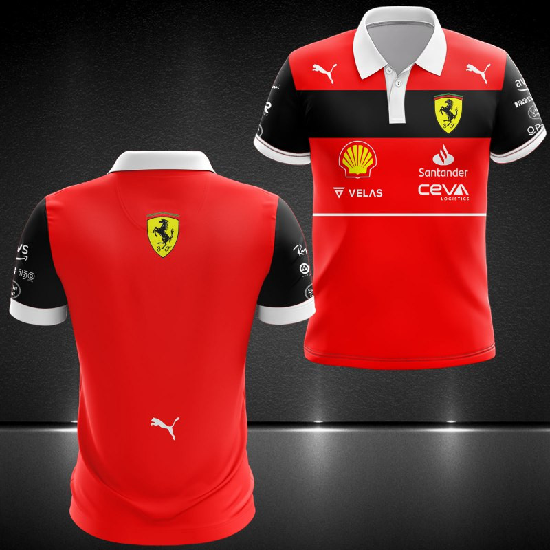 Scuderia Ferrari Printing T-Shirt, Polo, Hoodie, Zip, Bomber 9693 - Famjoys Scuderia Ferrari Printing T-Shirt, Polo, Hoodie, Zip, Bomber 9693 - Famjoys