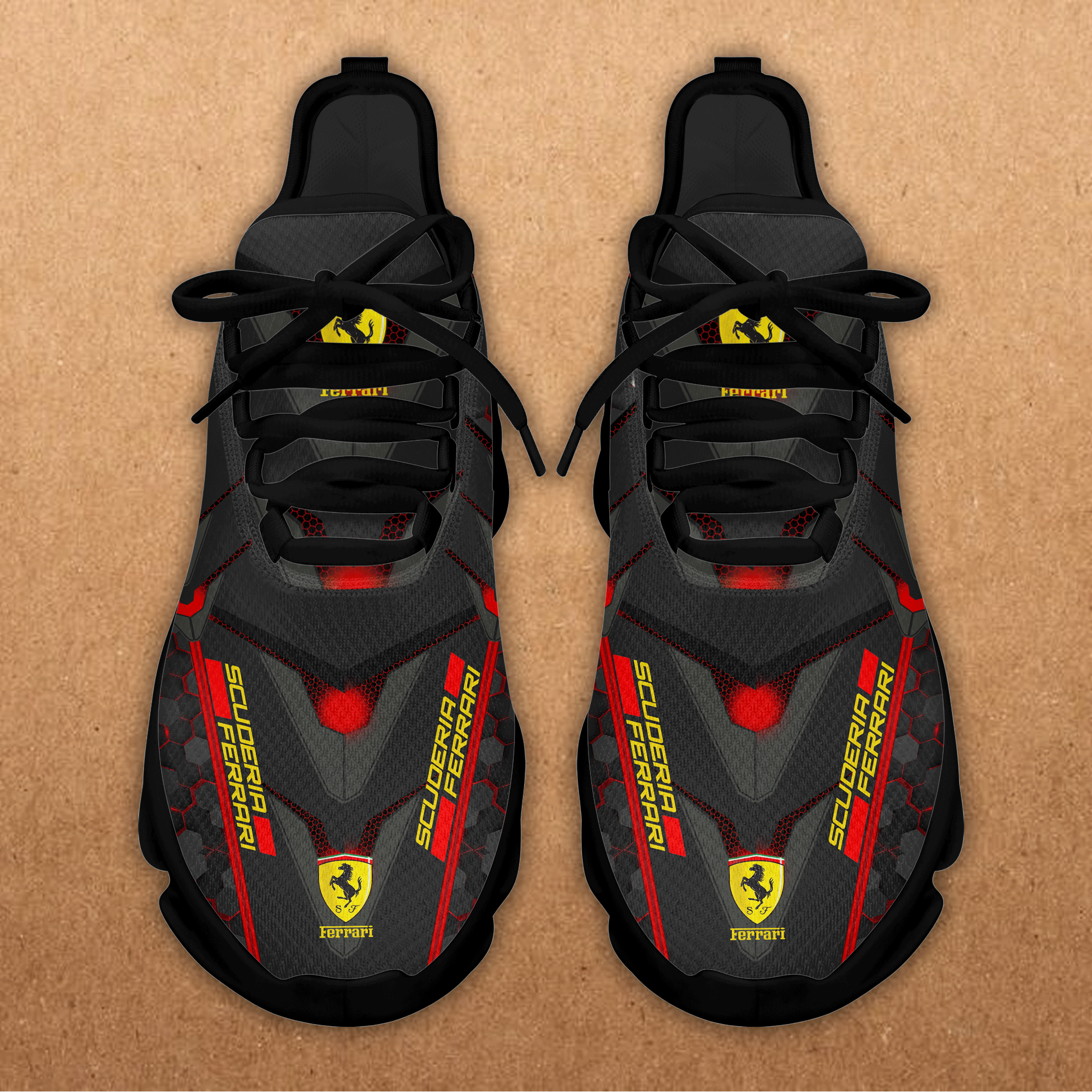 Scuderia Ferrari Running Shoes - Famjoys Scuderia Ferrari Running Shoes - Famjoys