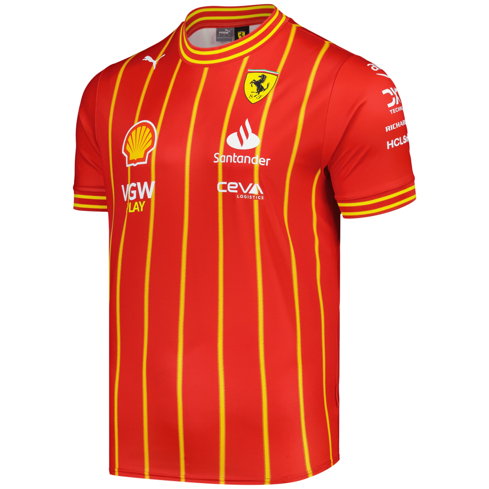 Scuderia Ferrari Team Charles Leclerc Soccer Jersey - Famjoys Scuderia Ferrari Team Charles Leclerc Soccer Jersey - Famjoys