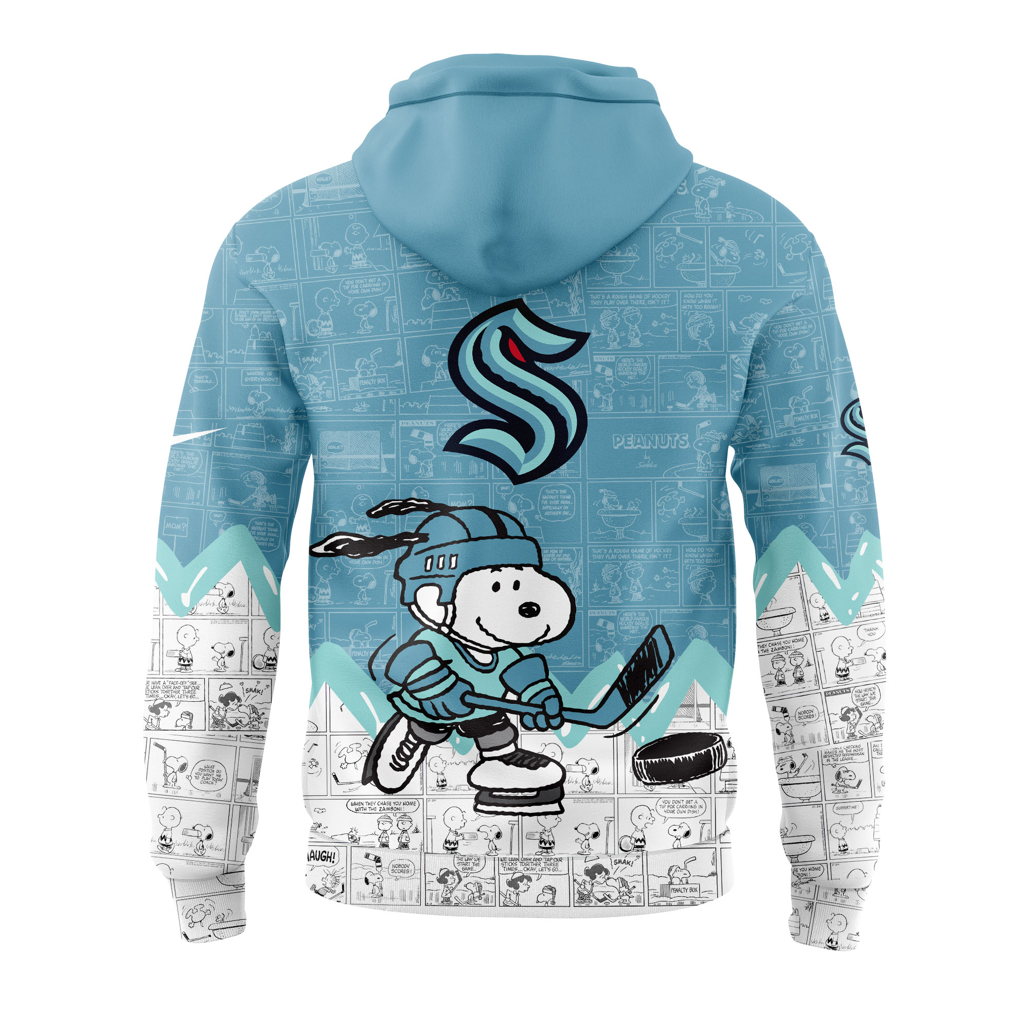 Seattle Kraken Anniversary of Hoodie - Famjoys Seattle Kraken Anniversary of Hoodie - Famjoys