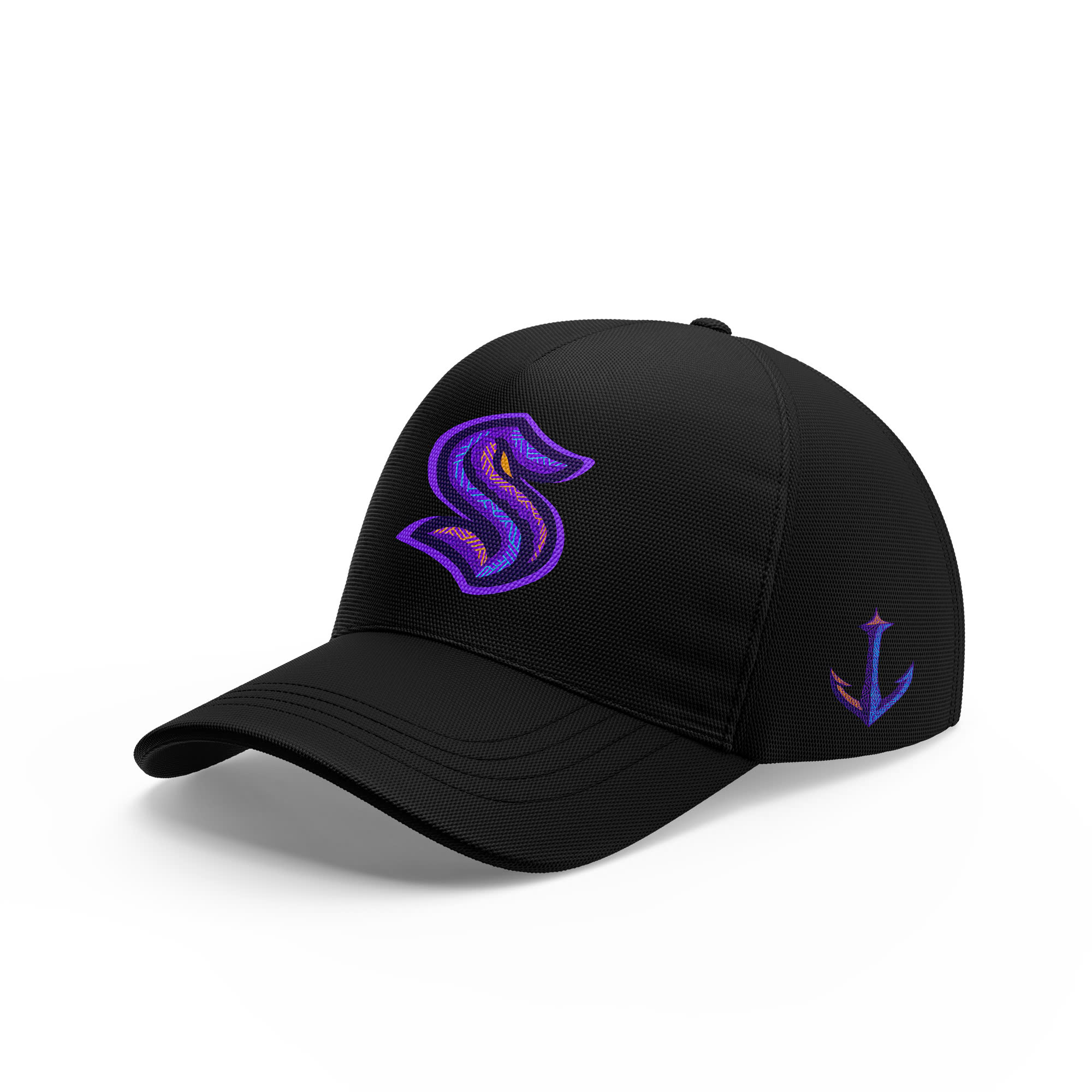 Seattle Kraken Black History Night Combo Tshirt | Jogger | Cap Black