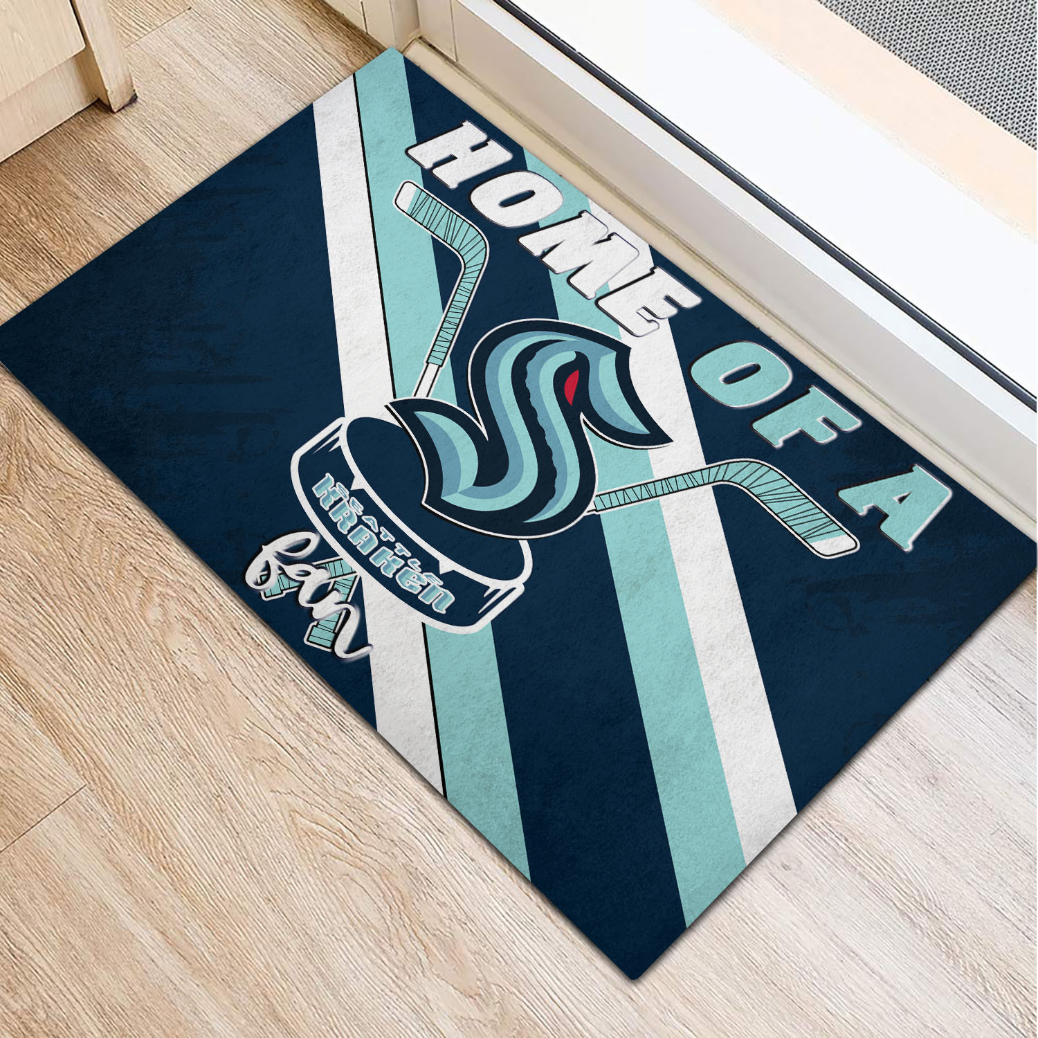 Seattle Kraken Doormat 384 - Famjoys Seattle Kraken Doormat 384 - Famjoys