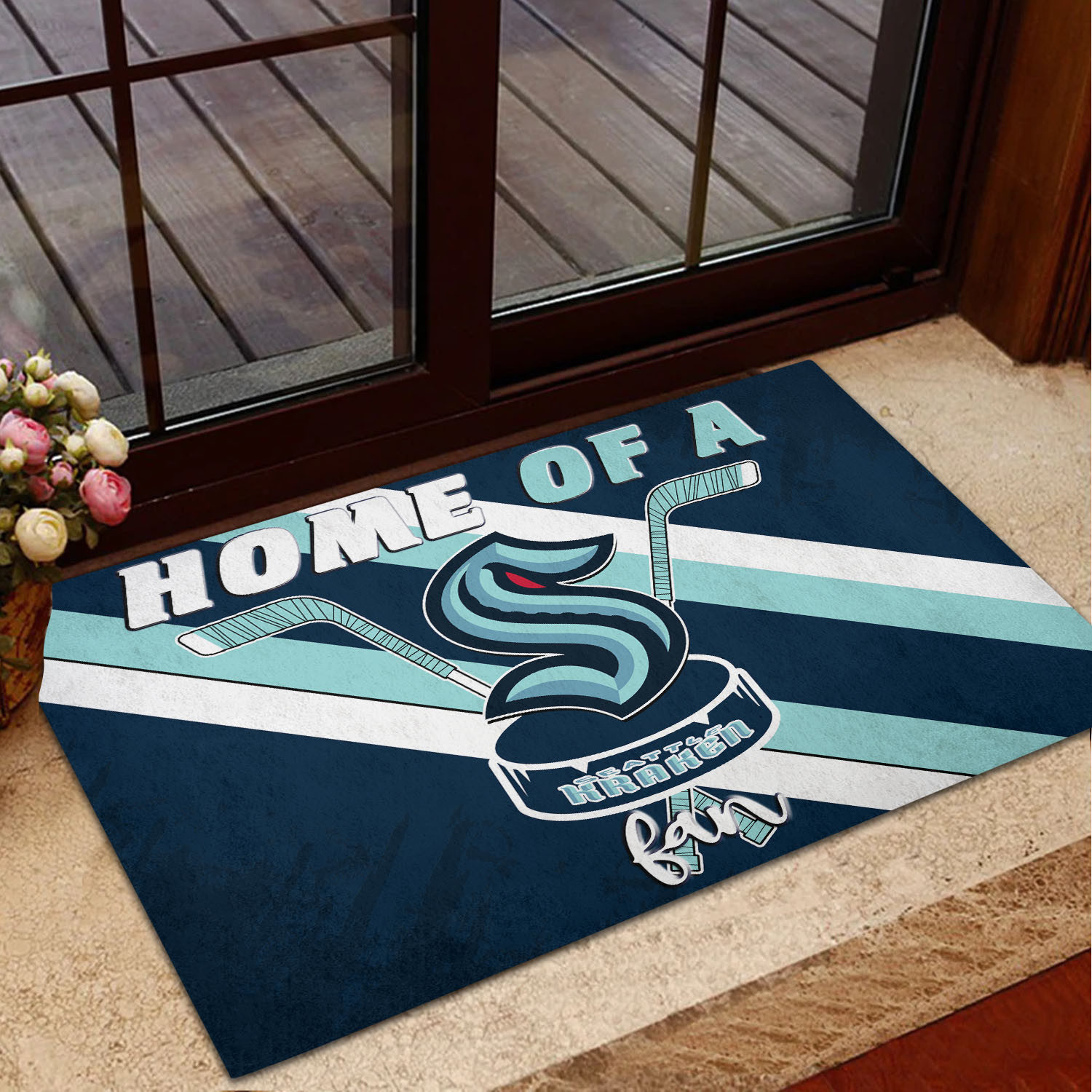 Seattle Kraken Doormat 384 - Famjoys Seattle Kraken Doormat 384 - Famjoys