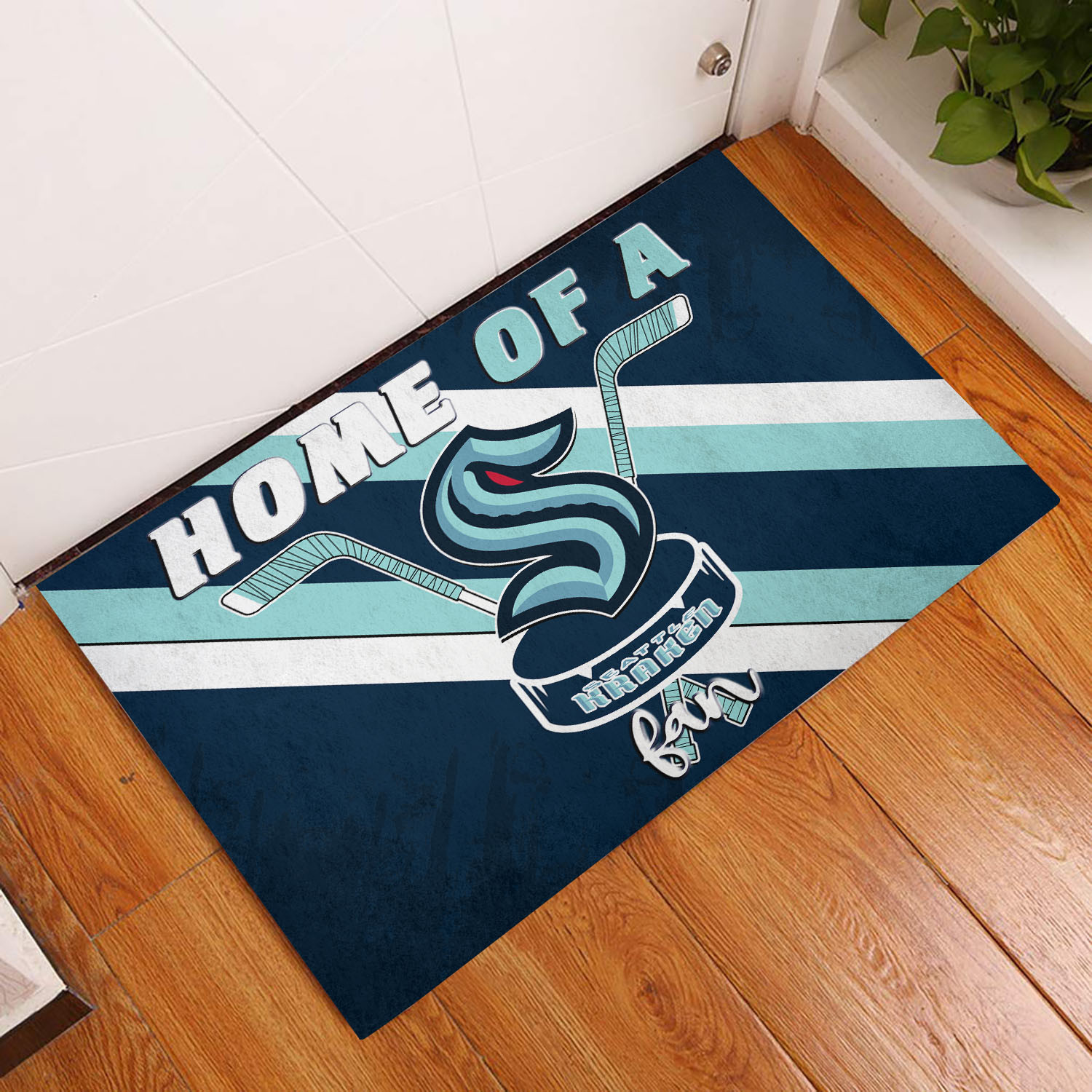 Seattle Kraken Doormat 384 - Famjoys Seattle Kraken Doormat 384 - Famjoys