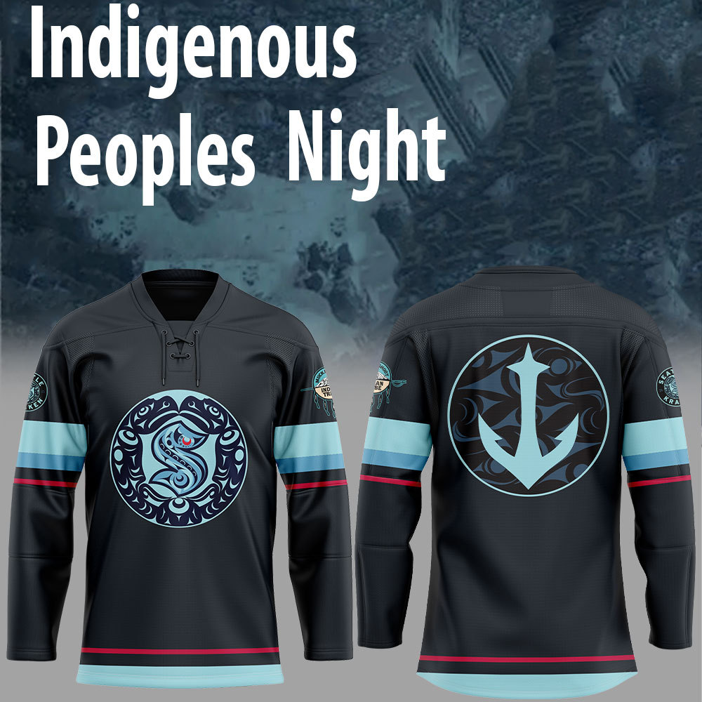 Seattle Kraken Indigenous Peoples Jersey+NT06112411ID10DS11 - Famjoys Seattle Kraken Indigenous Peoples Jersey+NT06112411ID10DS11 - Famjoys