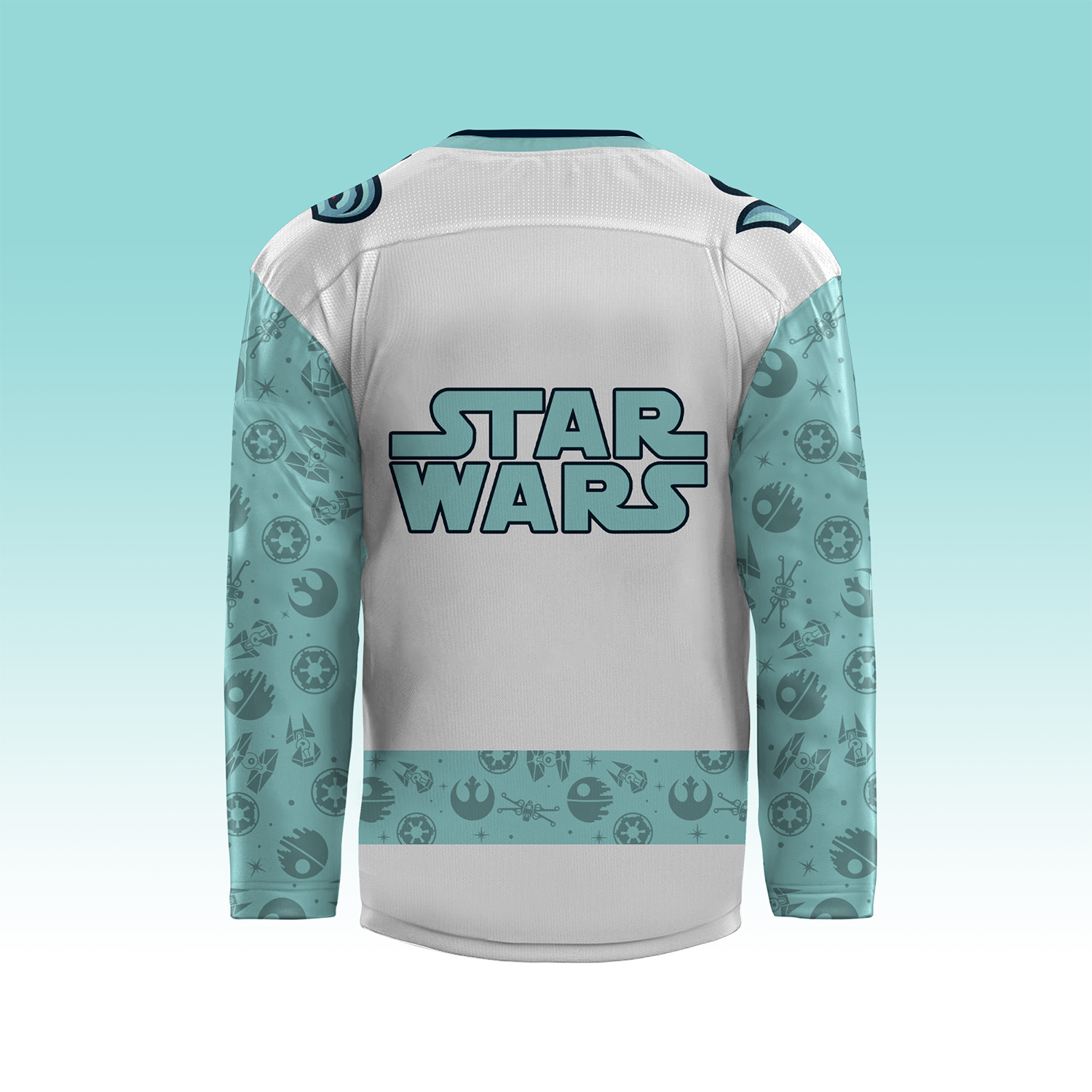 Seattle Kraken x Star Wars Night jersey - Famjoys Seattle Kraken x Star Wars Night jersey - Famjoys