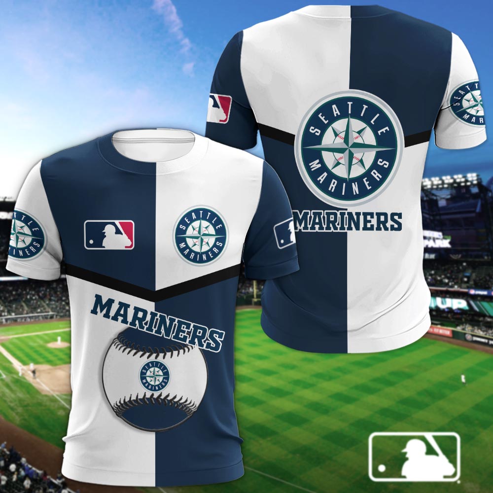 Seattle Mariners 3D Apparel - Famjoys Seattle Mariners 3D Apparel - Famjoys