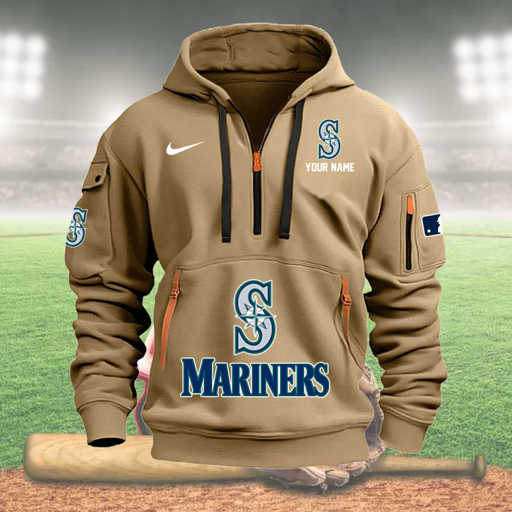 Seattle Mariners Heavy Hoodie - Famjoys Seattle Mariners Heavy Hoodie - Famjoys
