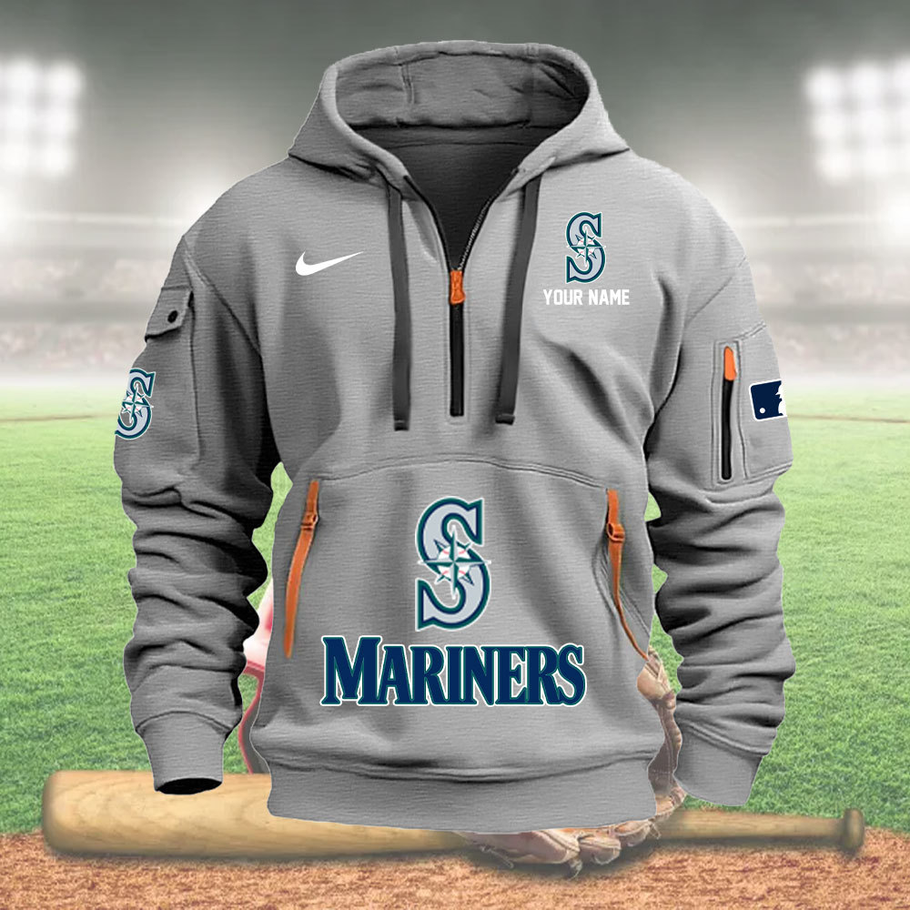 Seattle Mariners Heavy Hoodie - Famjoys Seattle Mariners Heavy Hoodie - Famjoys