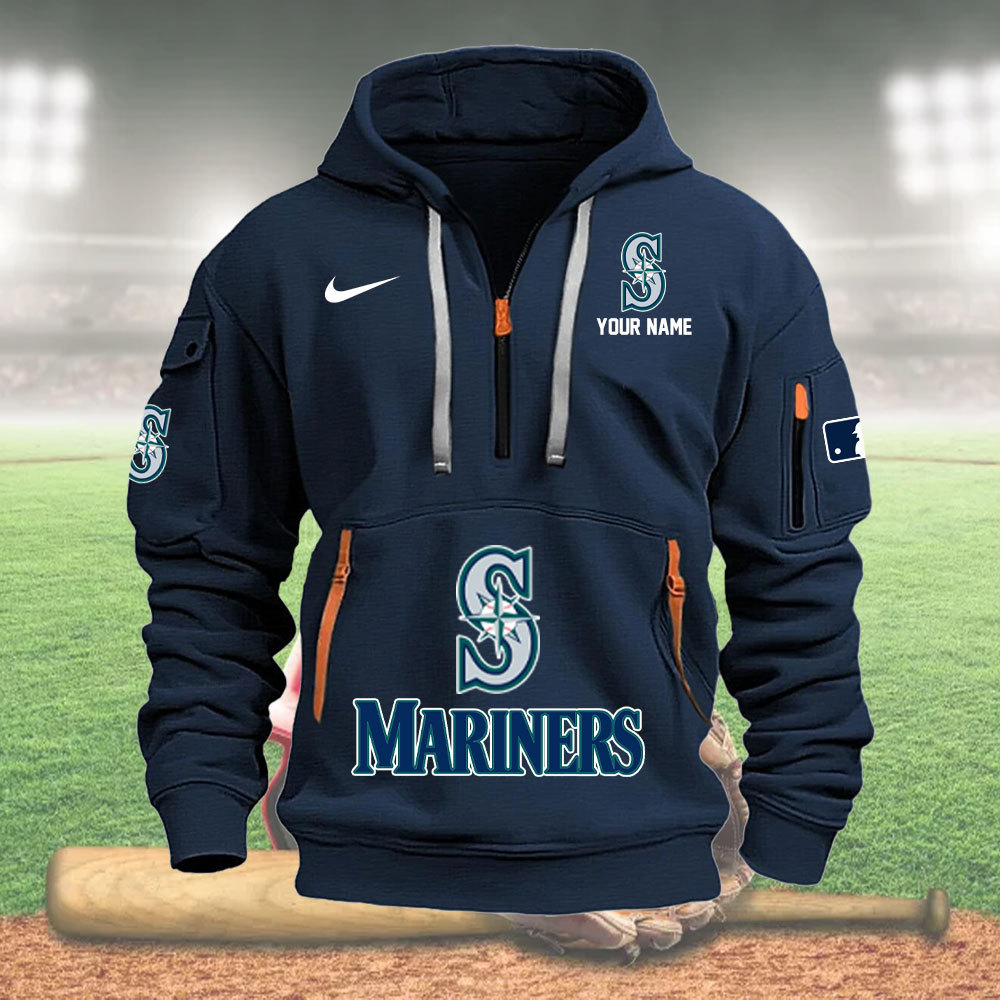 Seattle Mariners Heavy Hoodie - Famjoys Seattle Mariners Heavy Hoodie - Famjoys