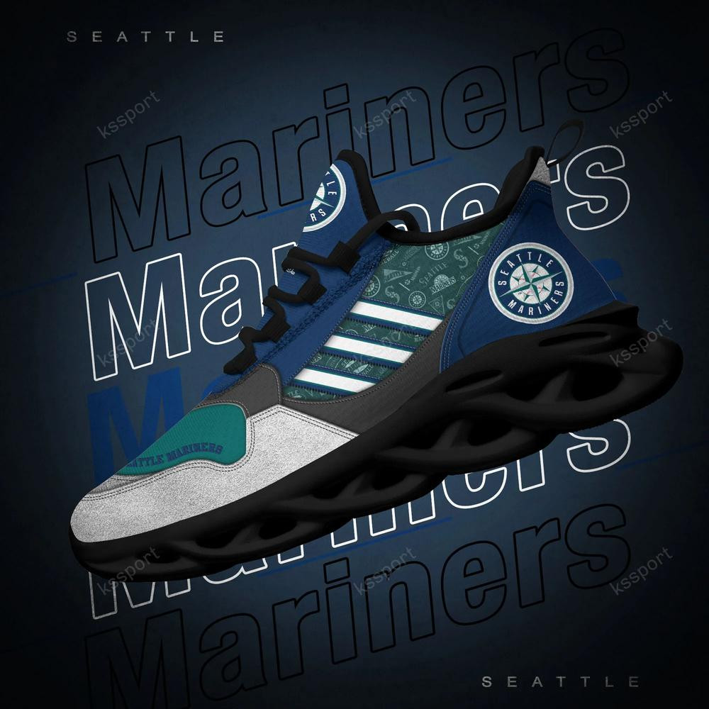 Seattle Mariners Max Soul Clunky, Running Sneakers - Famjoys Seattle Mariners Max Soul Clunky, Running Sneakers - Famjoys