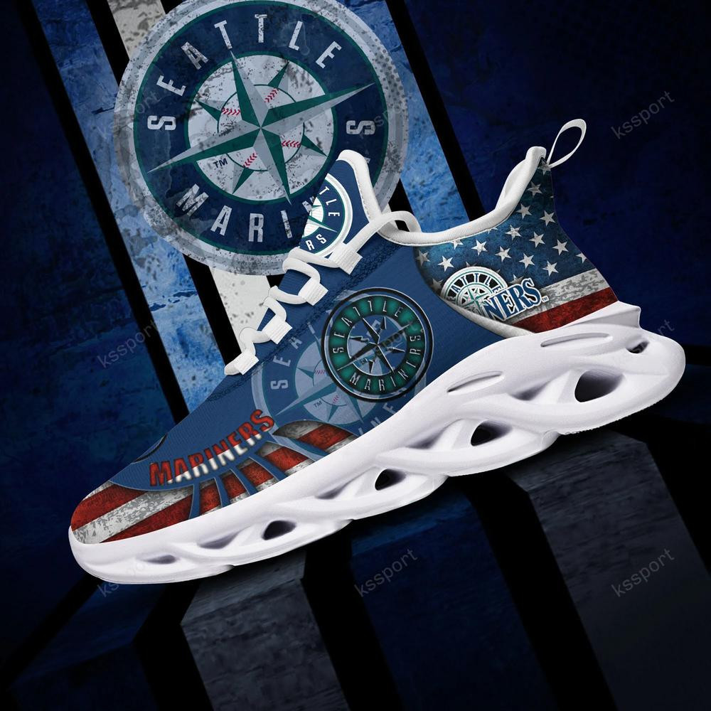 Seattle Mariners Max Soul Clunky Shoes - Famjoys Seattle Mariners Max Soul Clunky Shoes - Famjoys