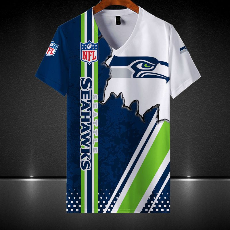 Seattle Seahawks All Over Print Caftan3706 - Famjoys Seattle Seahawks All Over Print Caftan3706 - Famjoys