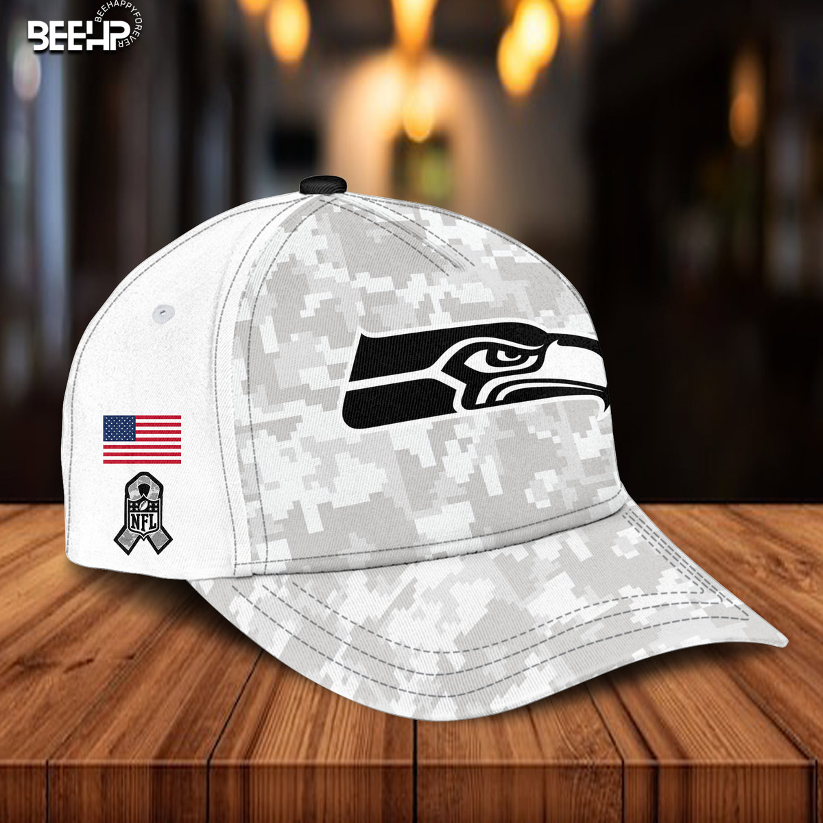 Seattle Seahawks Camo Salute to Service Combo - Famjoys Seattle Seahawks Camo Salute to Service Combo - Famjoys