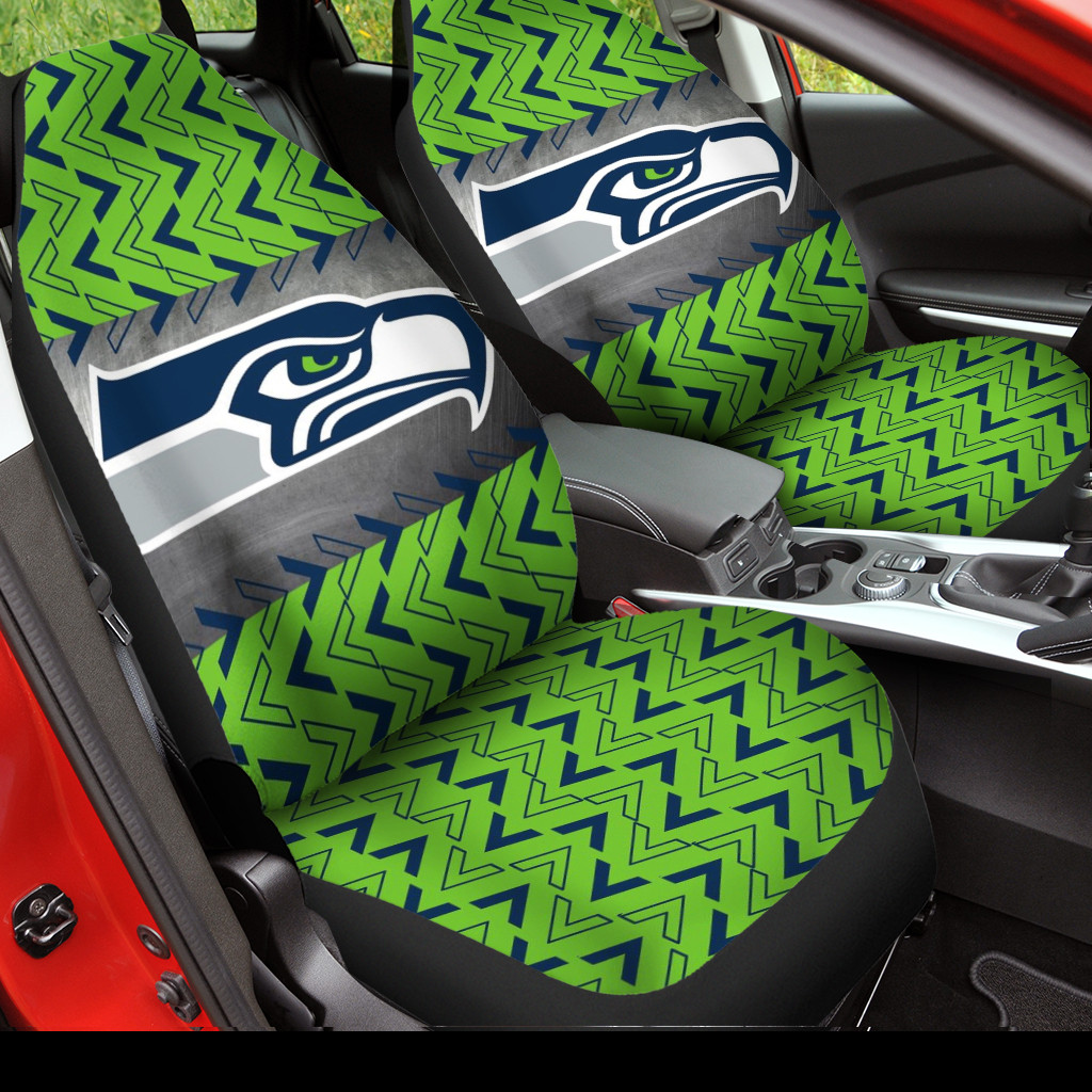 Seattle Seahawks Car Seat Covers BG426 - Famjoys Seattle Seahawks Car Seat Covers BG426 - Famjoys