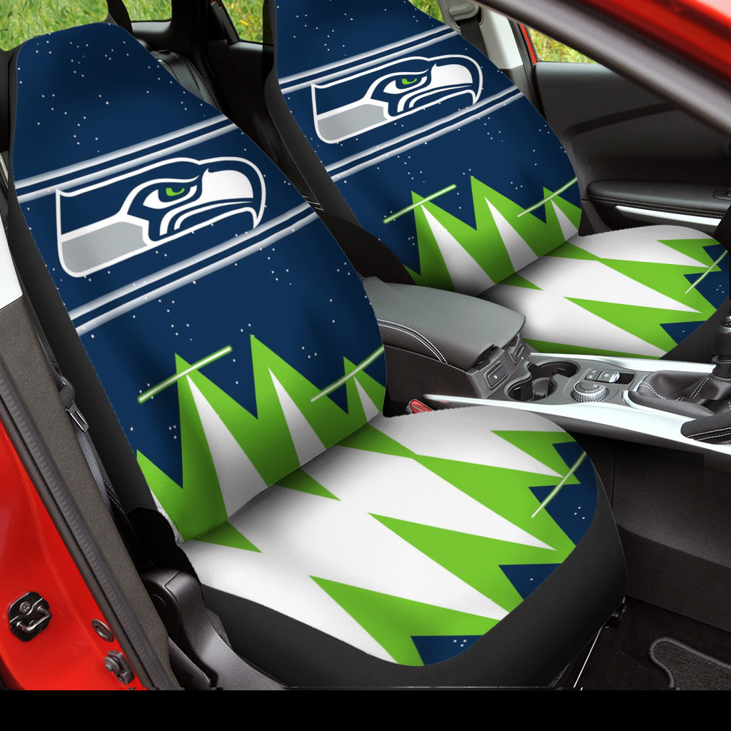Seattle Seahawks Car Seat Covers BG433 - Famjoys Seattle Seahawks Car Seat Covers BG433 - Famjoys