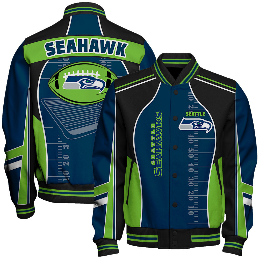 Seattle Seahawks - Classic And Modern Unisex Varsity Jacket