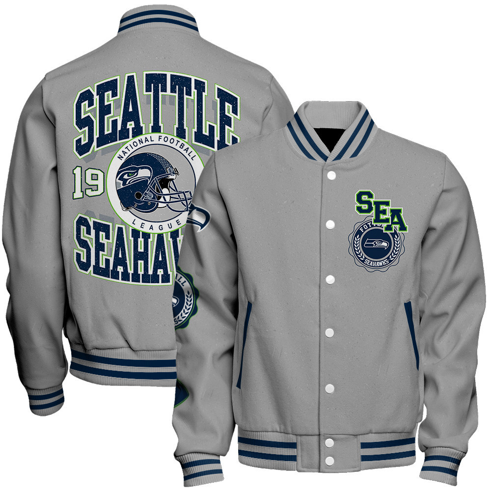 Seattle Seahawks - Feel The Power Unisex Varsity Jacket