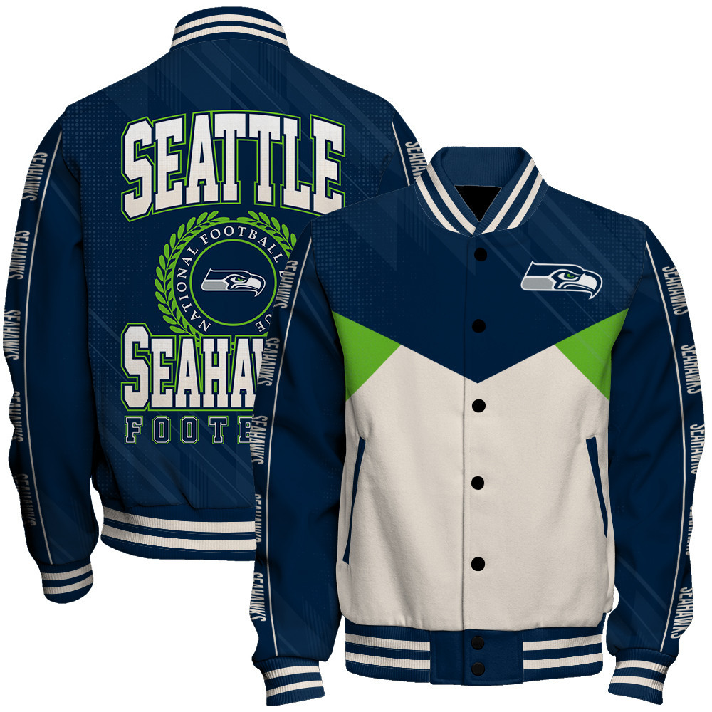 Seattle Seahawks - Personality, Outstanding Unisex Varsity Jacket