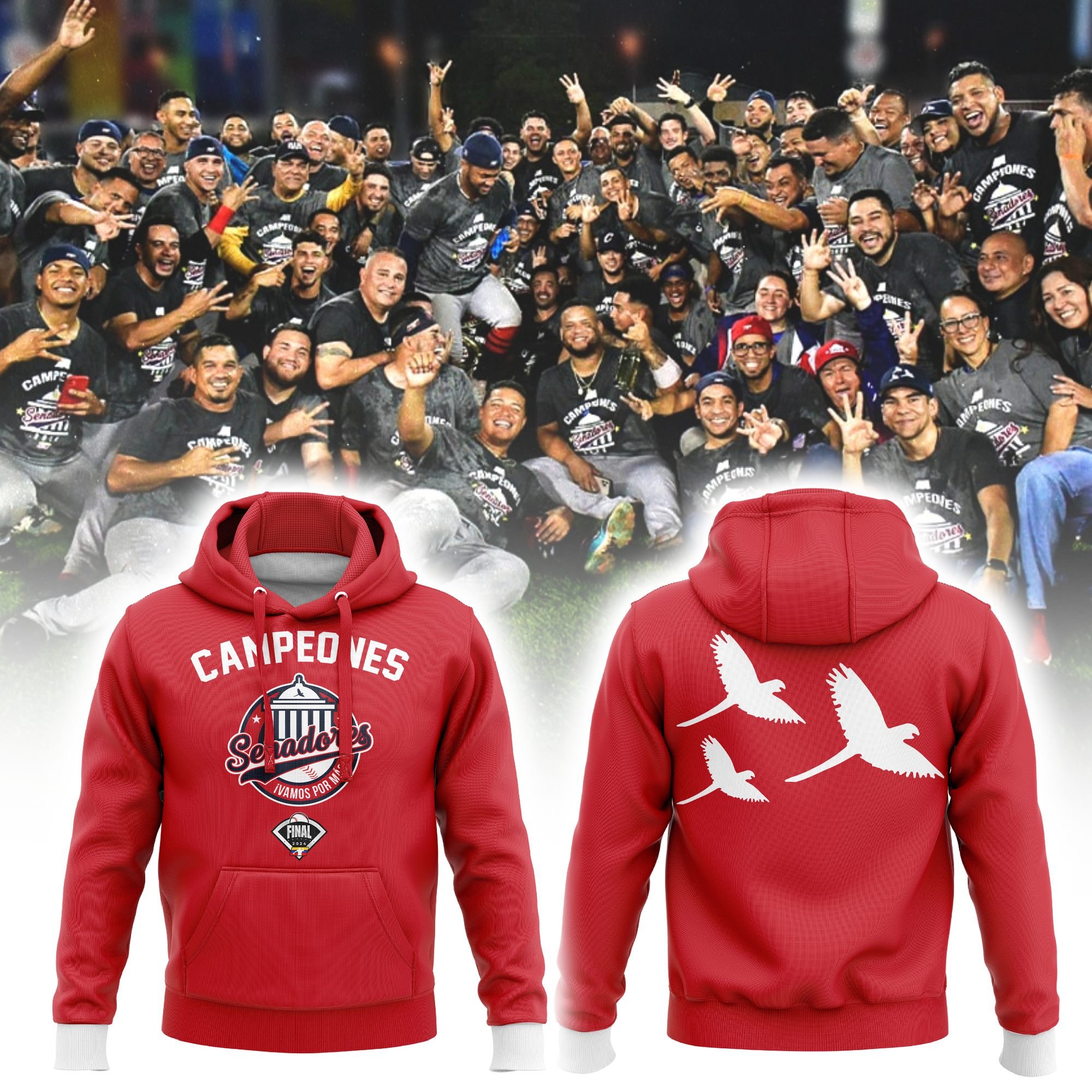 Senadores De Caracas Campeones Hoodie – Edition - Famjoys Senadores De Caracas Campeones Hoodie – Edition - Famjoys