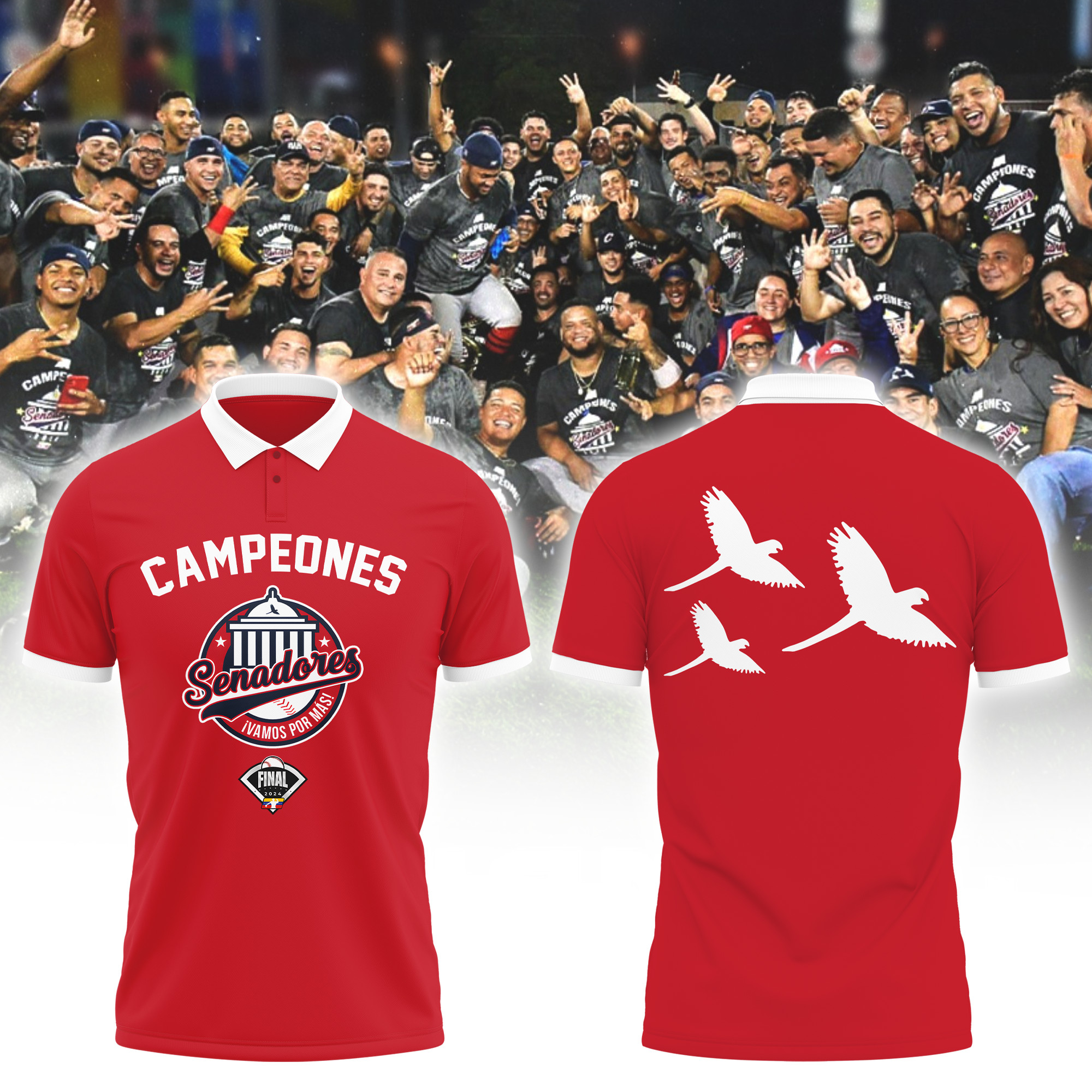 Senadores De Caracas Campeones Polo – Edition - Famjoys Senadores De Caracas Campeones Polo – Edition - Famjoys