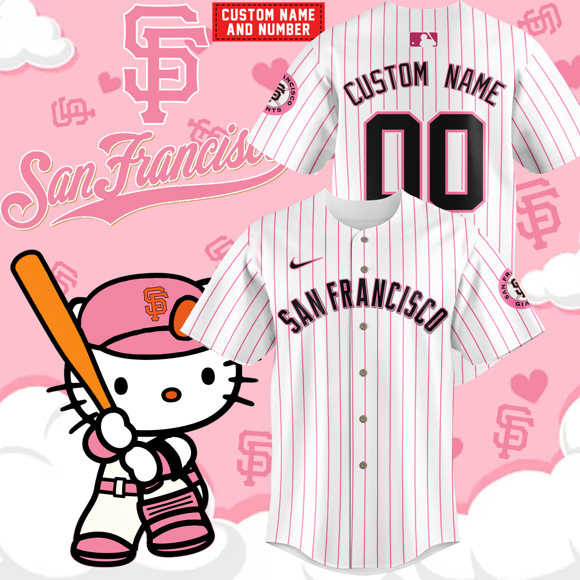 SFGiants Night Jersey 2024 - Famjoys SFGiants Night Jersey 2024 - Famjoys