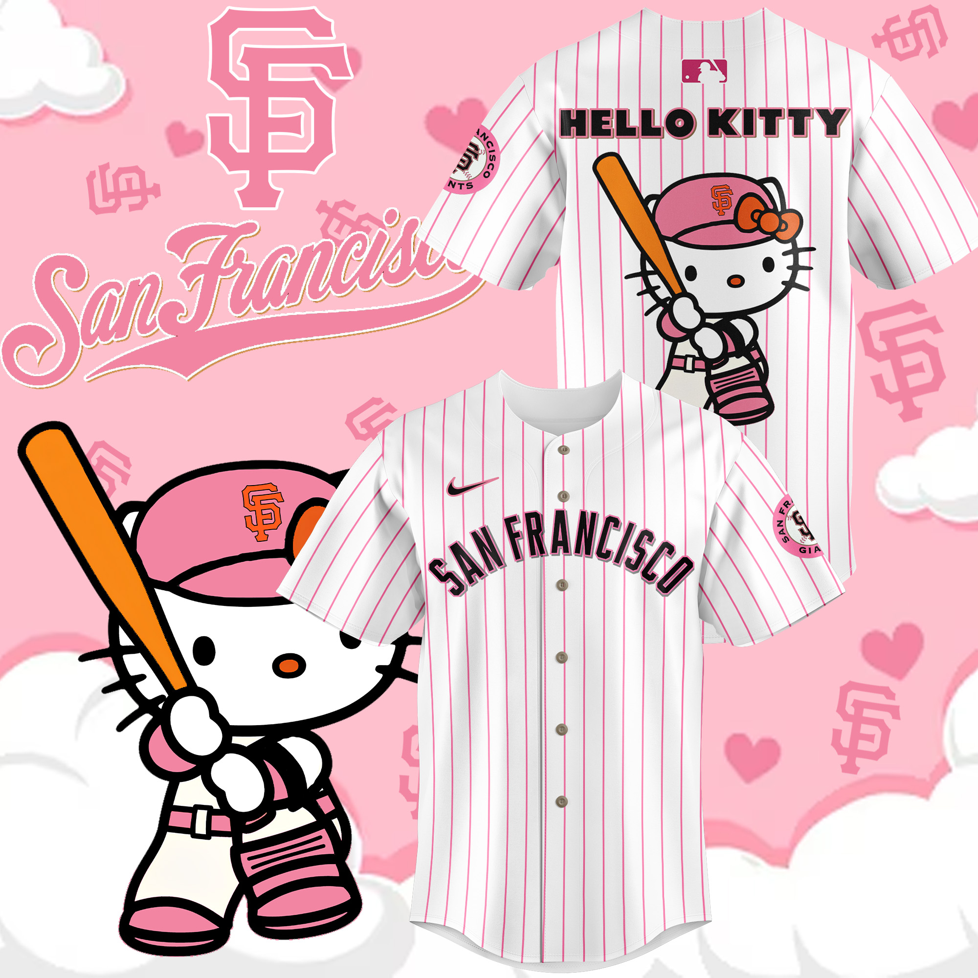 SFGiants Night Jersey 2024 - Famjoys SFGiants Night Jersey 2024 - Famjoys