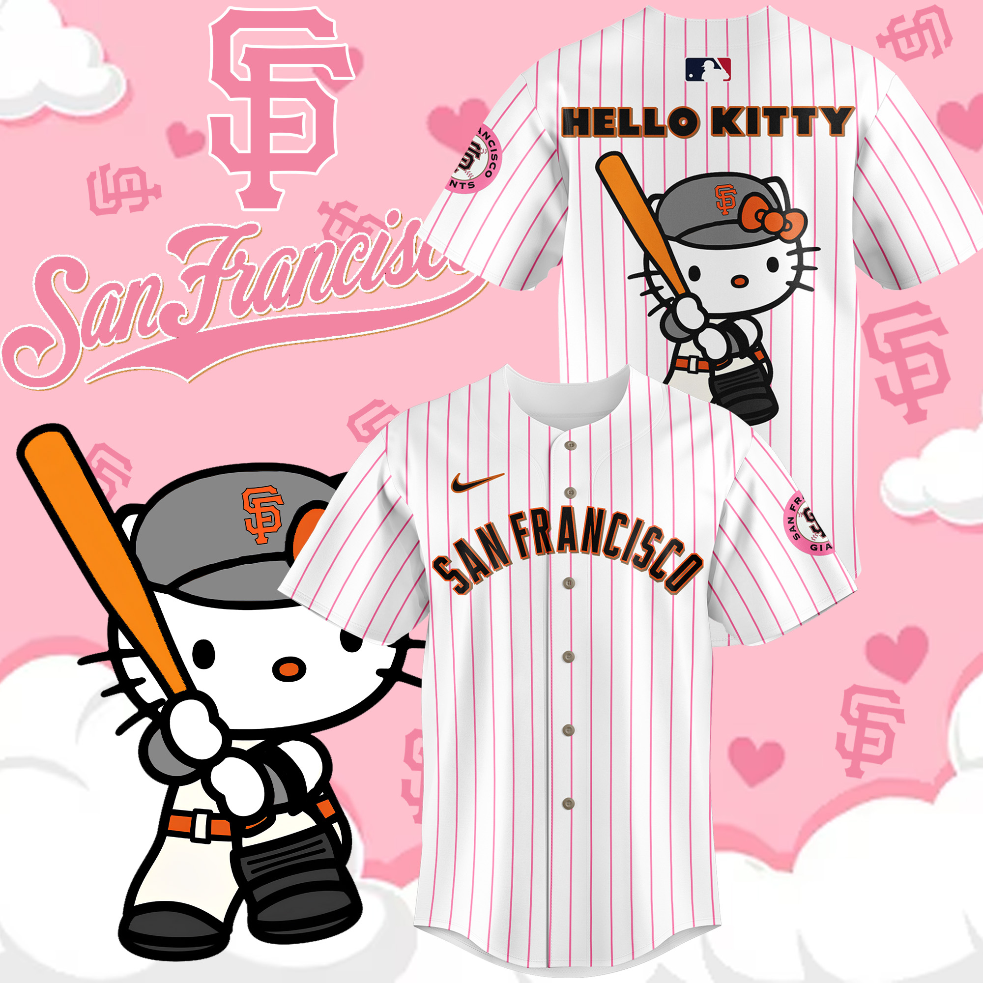 SFGiants Night Jersey 2024 - Famjoys SFGiants Night Jersey 2024 - Famjoys