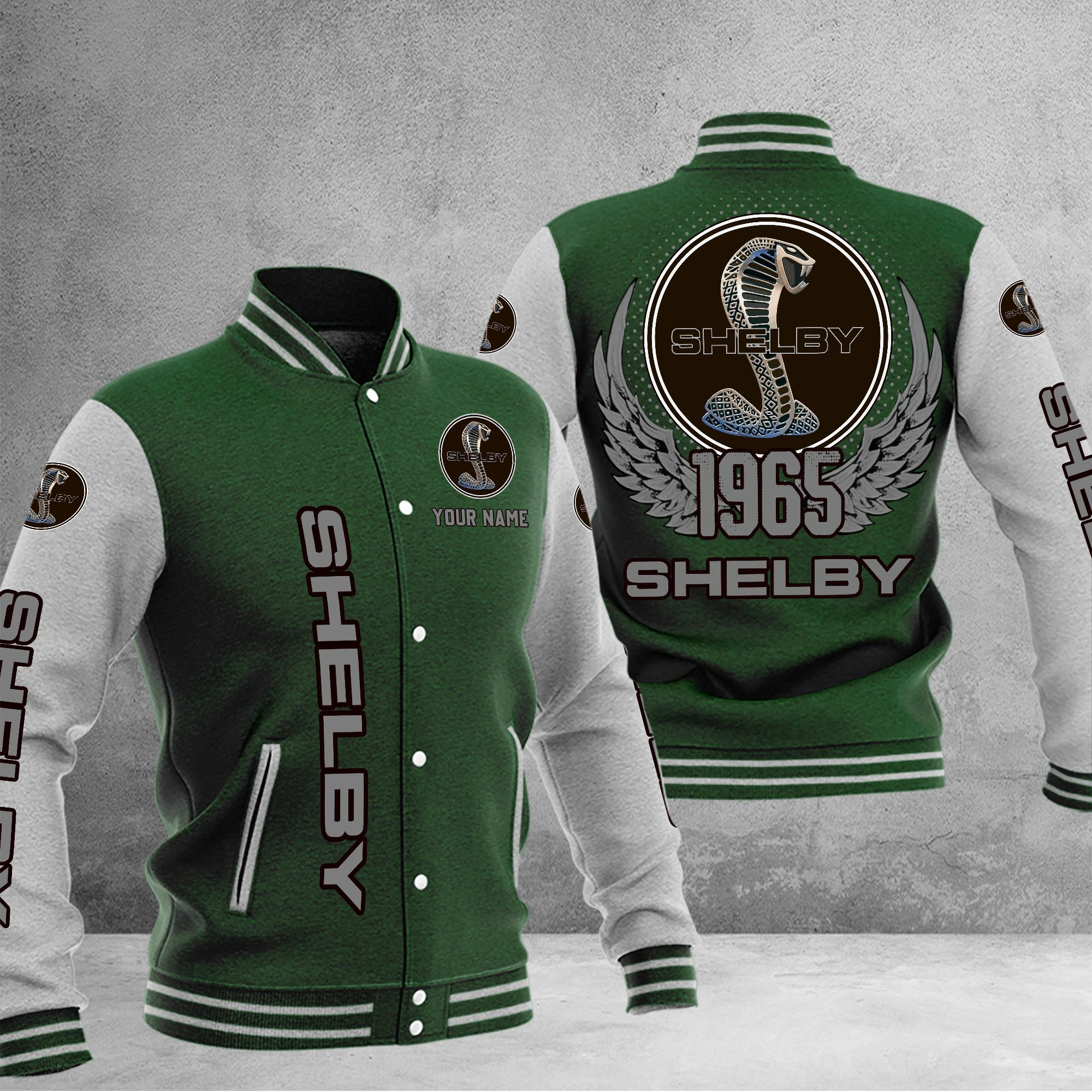 Shelby DMHJ1079 Baseball Jacket Multicolor - Famjoys Shelby DMHJ1079 Baseball Jacket Multicolor - Famjoys