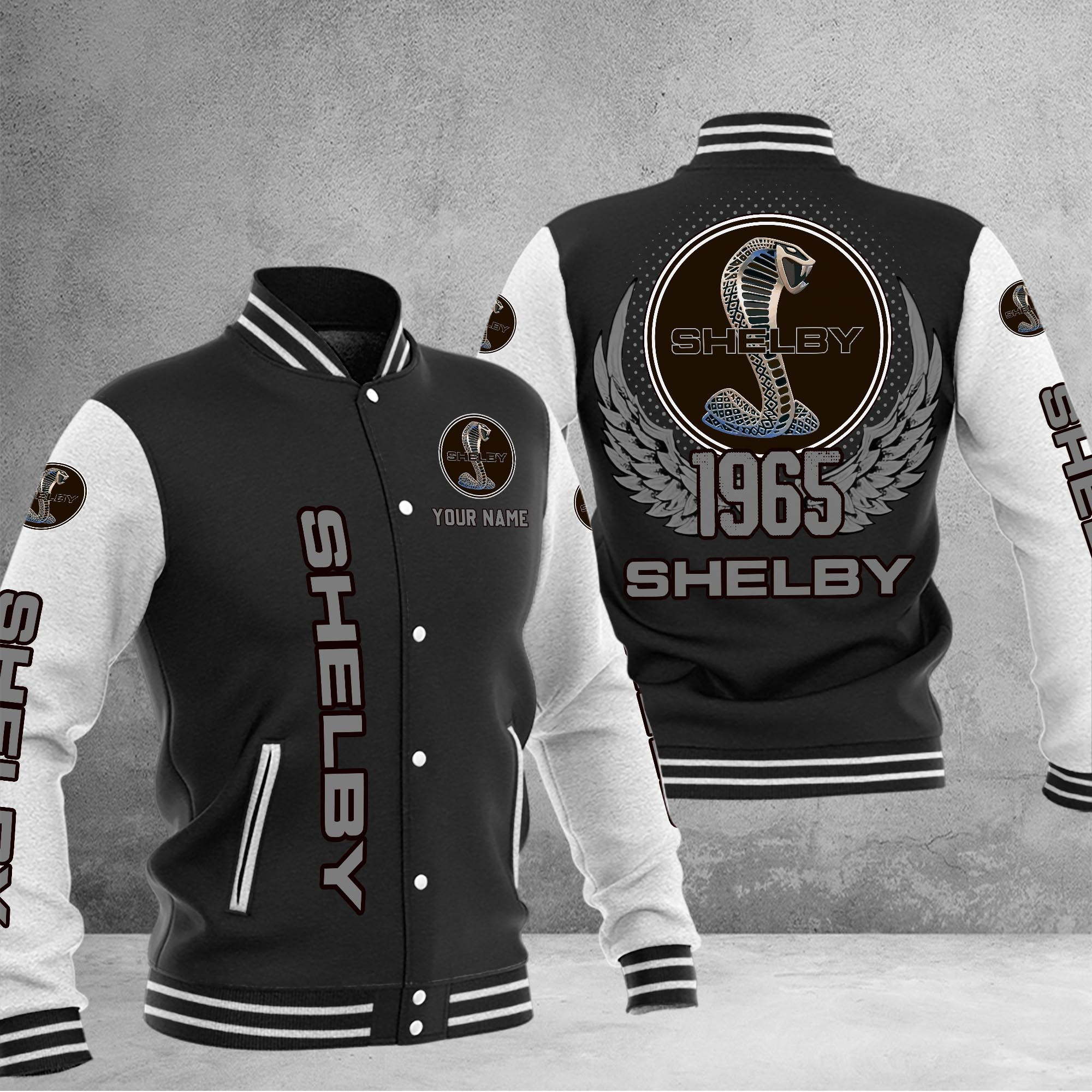 Shelby DMHJ1079 Baseball Jacket Multicolor - Famjoys Shelby DMHJ1079 Baseball Jacket Multicolor - Famjoys