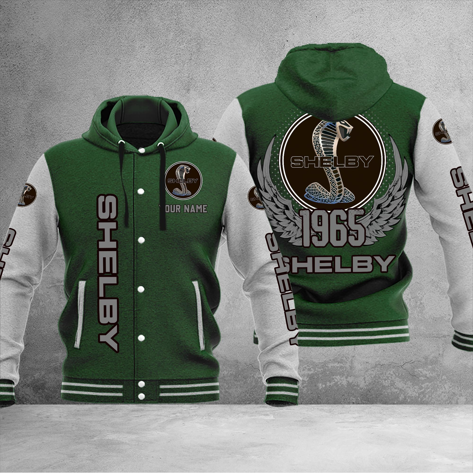 Shelby DMHJ1079 Baseball Jacket Multicolor - Famjoys Shelby DMHJ1079 Baseball Jacket Multicolor - Famjoys
