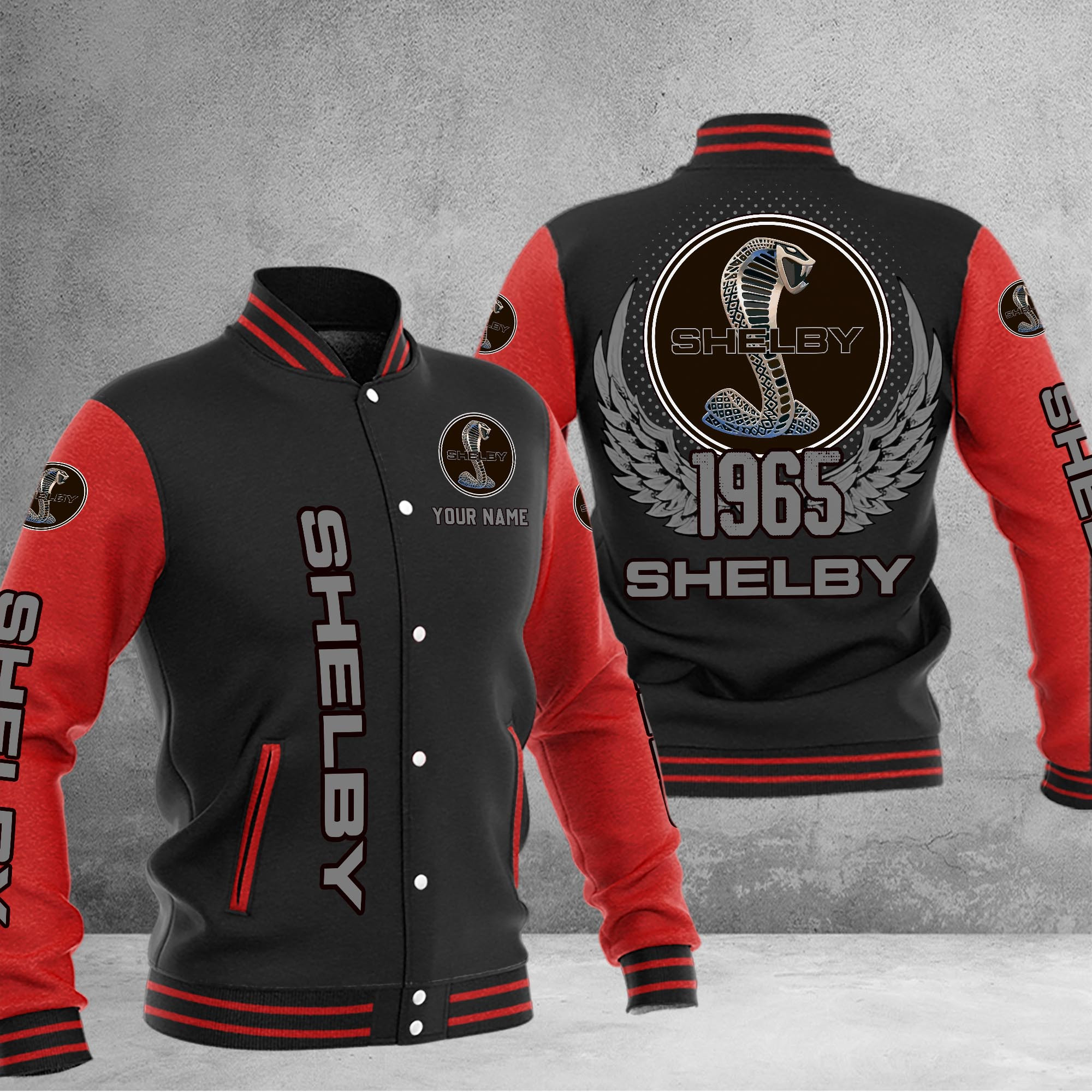 Shelby DMHJ1079 Baseball Jacket Multicolor - Famjoys Shelby DMHJ1079 Baseball Jacket Multicolor - Famjoys