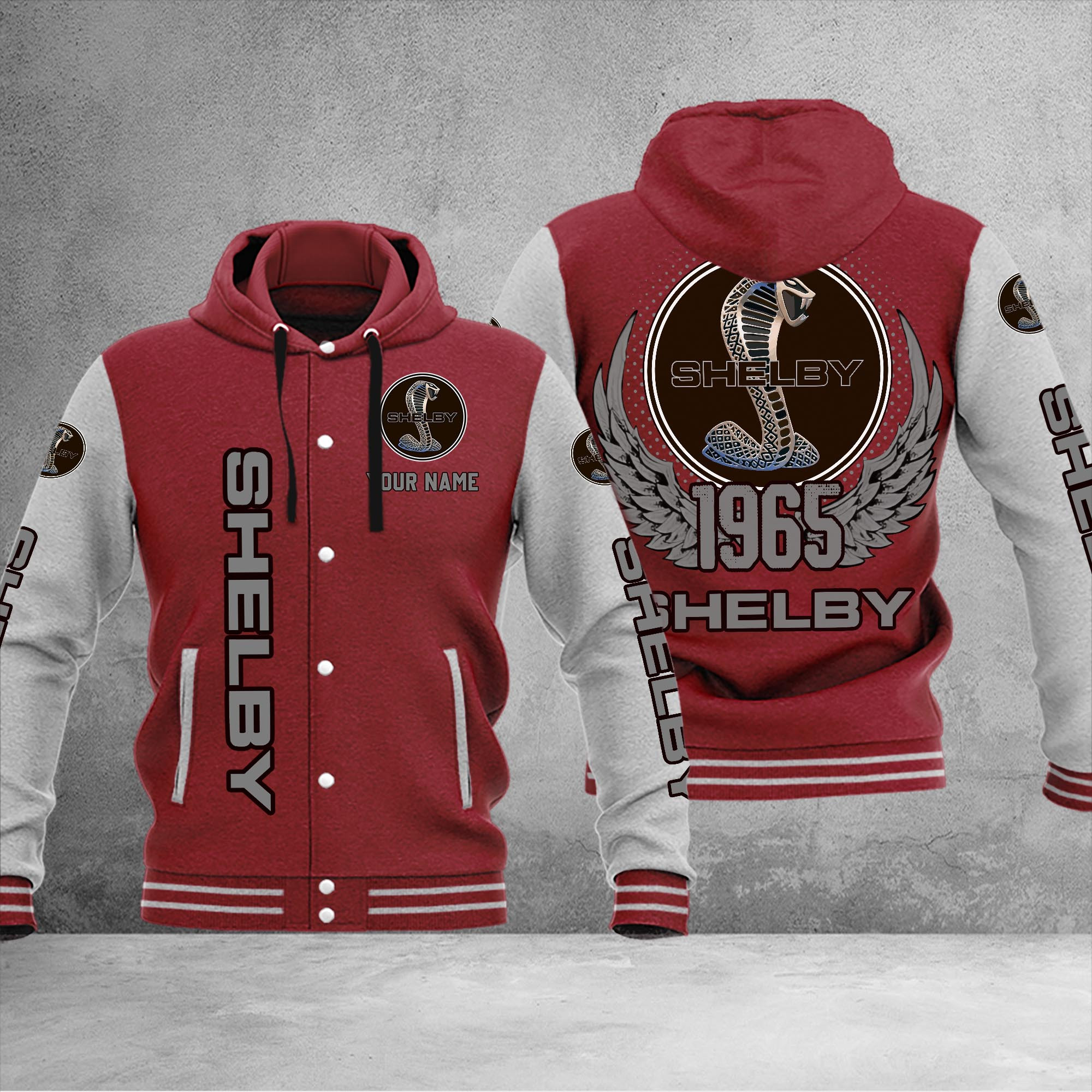 Shelby DMHJ1079 Baseball Jacket Multicolor - Famjoys Shelby DMHJ1079 Baseball Jacket Multicolor - Famjoys