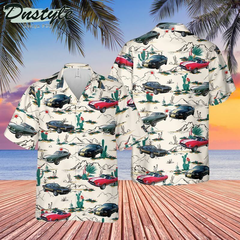 Shelby Mustang Hawaiian Shirt - Famjoys Shelby Mustang Hawaiian Shirt - Famjoys