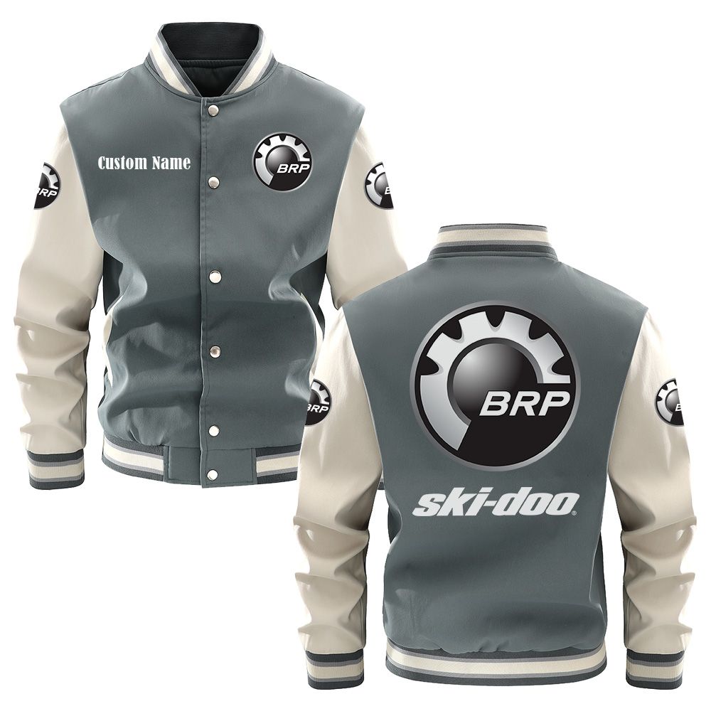 Ski Doo Varsity Jacket, Baseball jacket, Letterman Jacket Customize Name, Multicolor - Famjoys Ski Doo Varsity Jacket, Baseball jacket, Letterman Jacket Customize Name, Multicolor - Famjoys