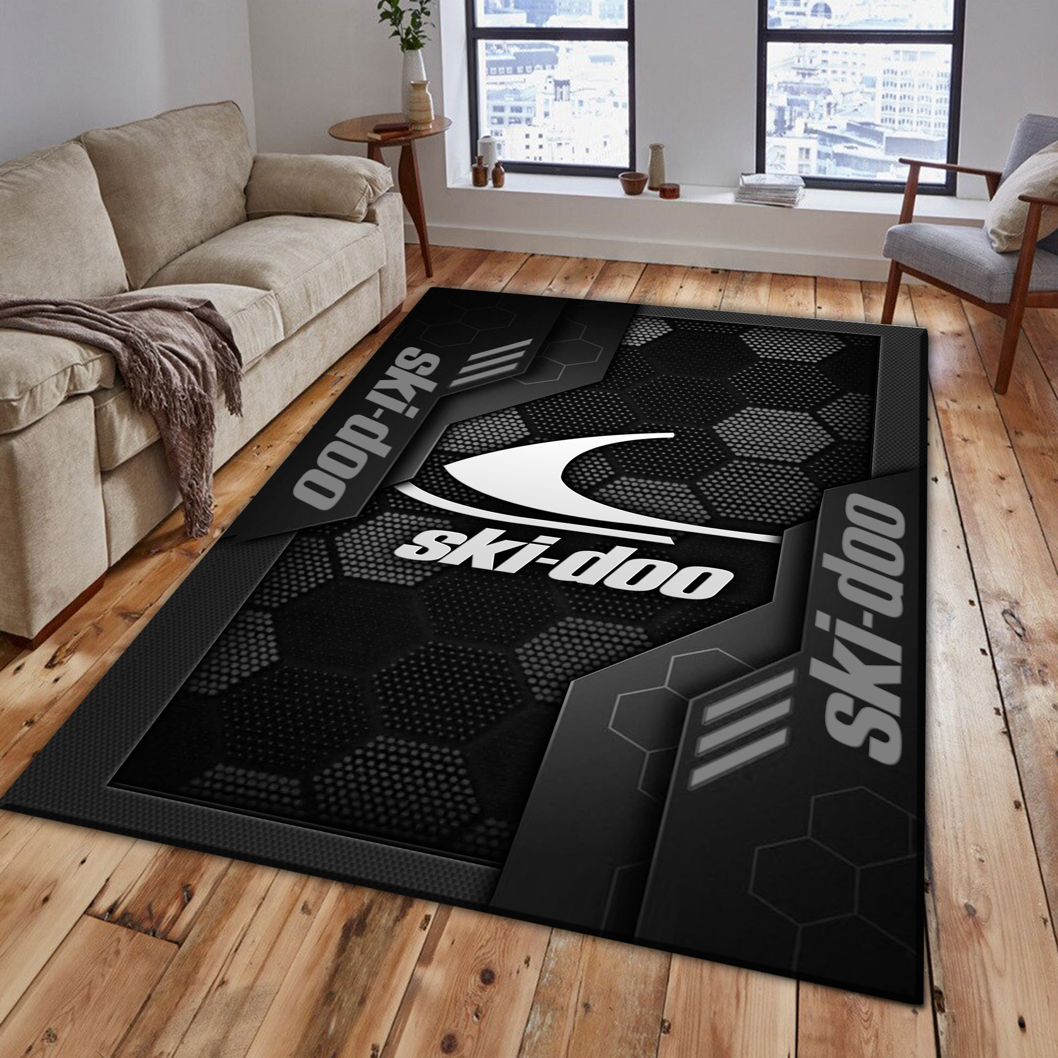 SkiDoo Area Rugs 3370 Multicolor - Famjoys SkiDoo Area Rugs 3370 Multicolor - Famjoys