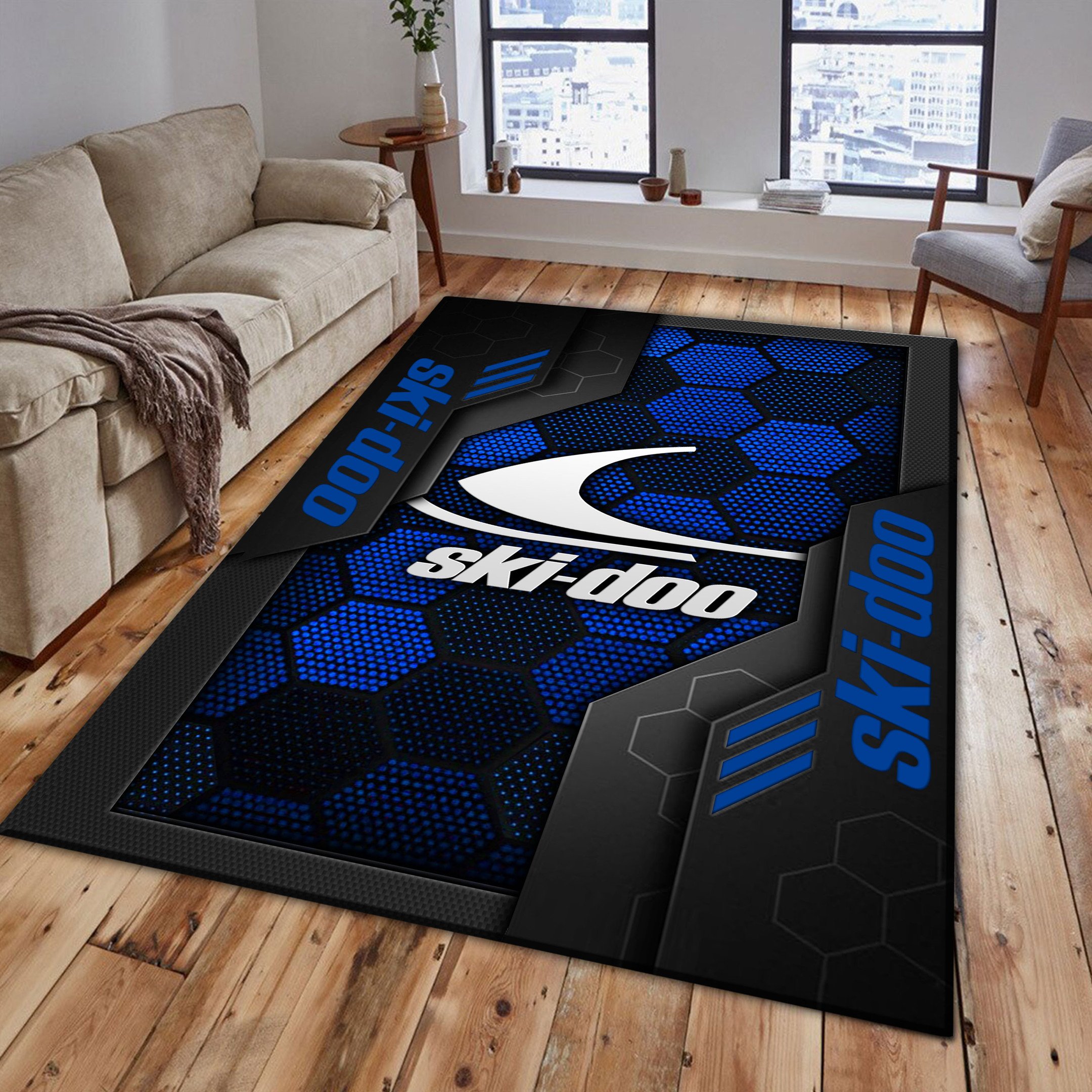 SkiDoo Area Rugs 3370 Multicolor - Famjoys SkiDoo Area Rugs 3370 Multicolor - Famjoys