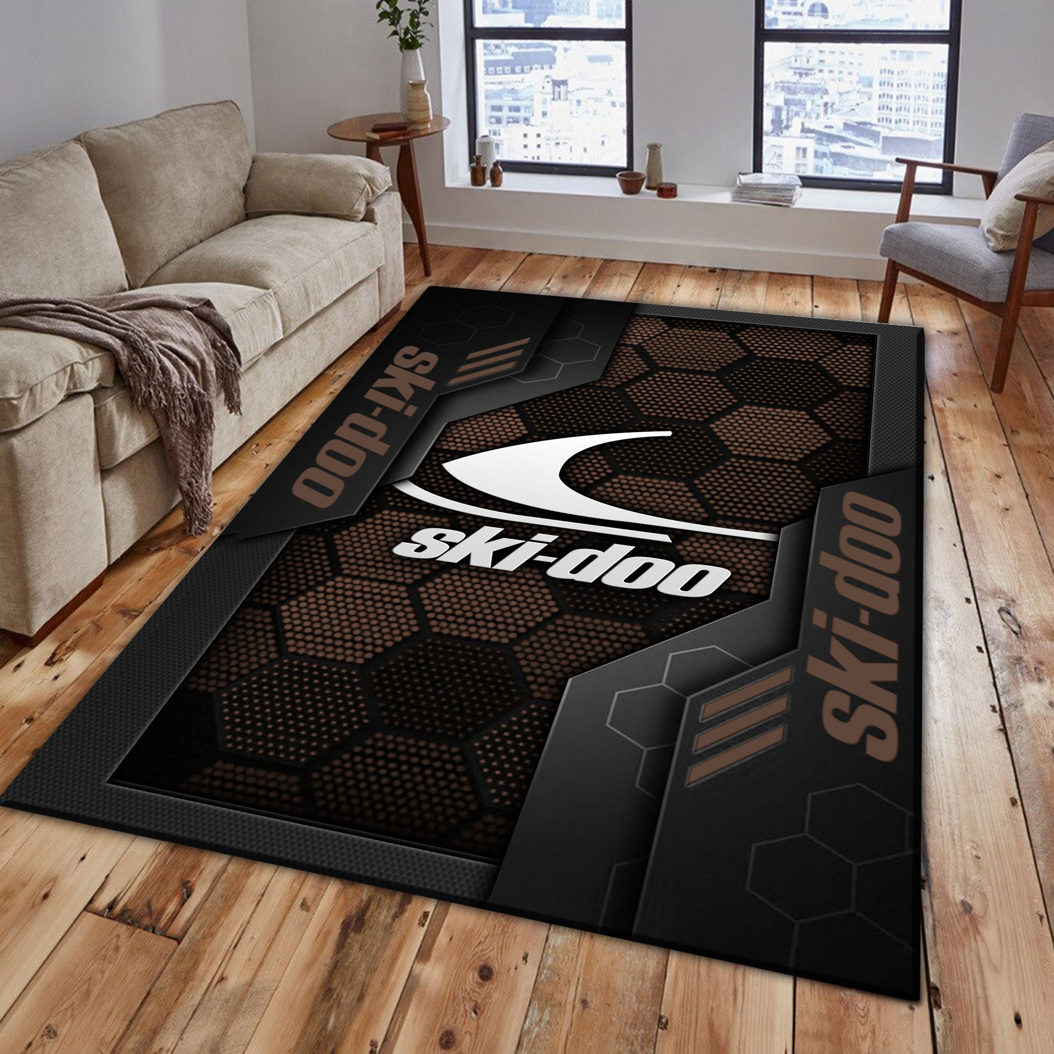 SkiDoo Area Rugs 3370 Multicolor - Famjoys SkiDoo Area Rugs 3370 Multicolor - Famjoys