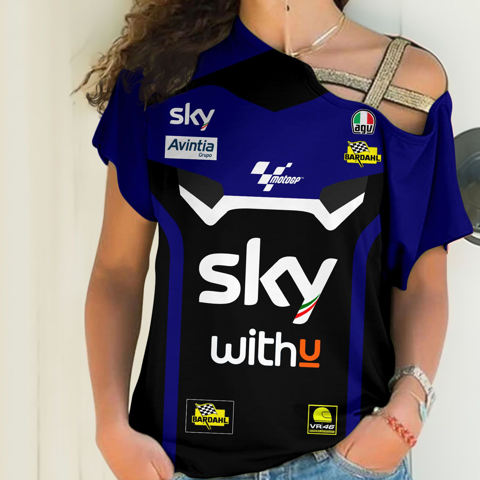 Sky VR46 Avintia Printing T-Shirt, Polo, Hoodie, Zip, Bomber 9173 - Famjoys Sky VR46 Avintia Printing T-Shirt, Polo, Hoodie, Zip, Bomber 9173 - Famjoys