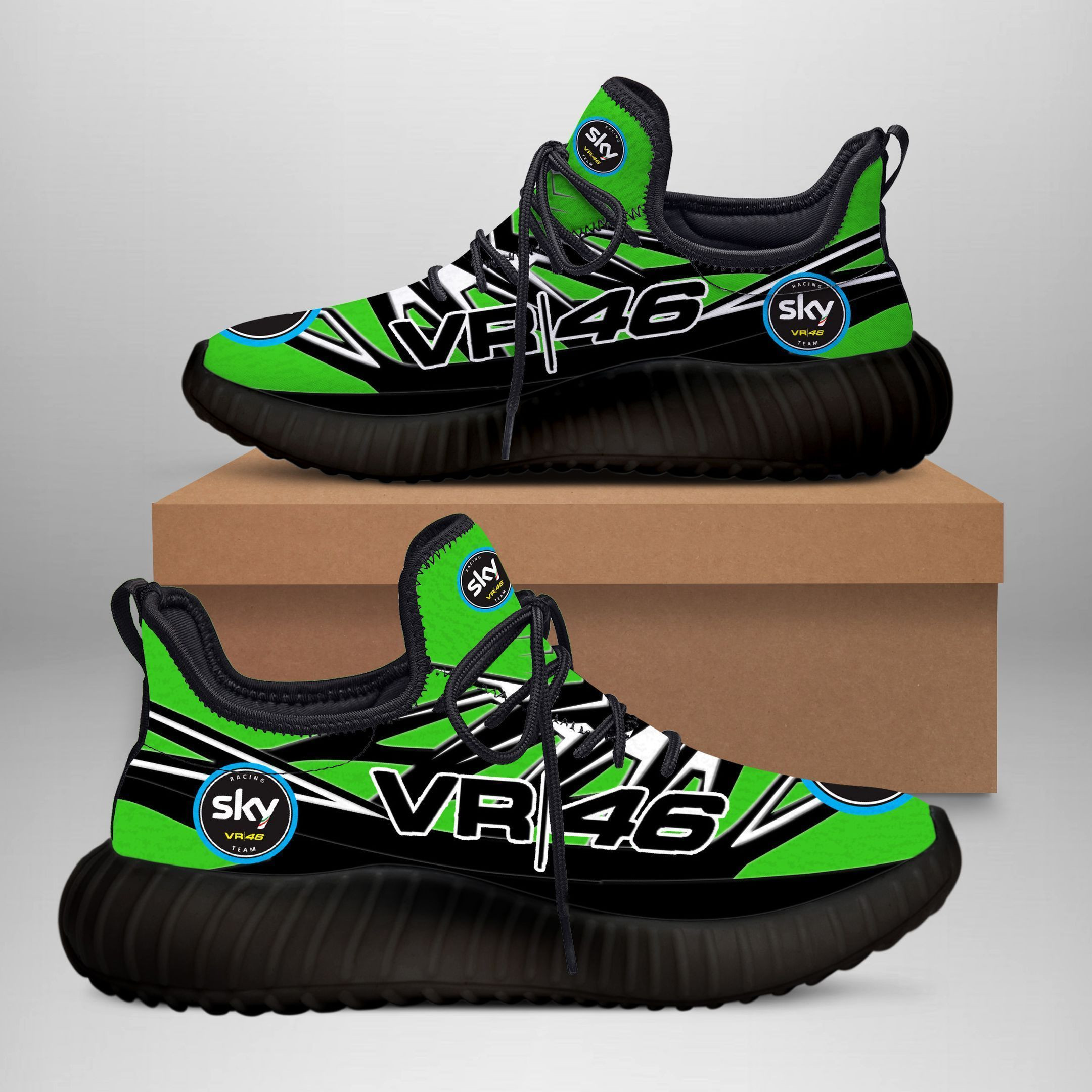 Sky VR46  YZ Shoes Ver1 (Green)