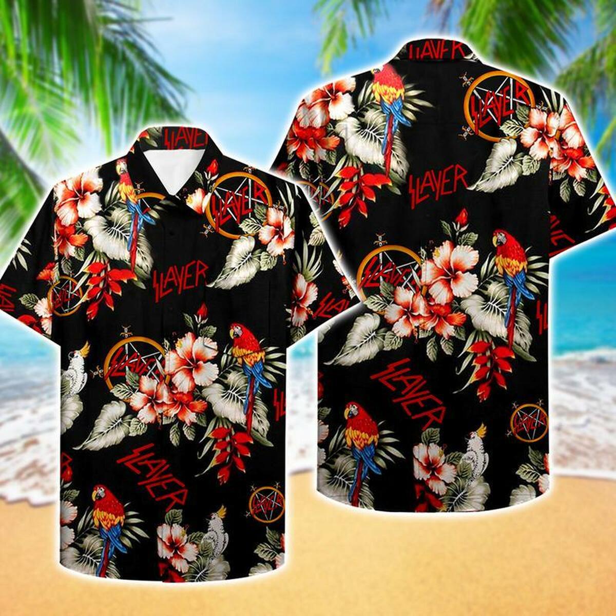Slayer Hawaii Hawaiian Shirt