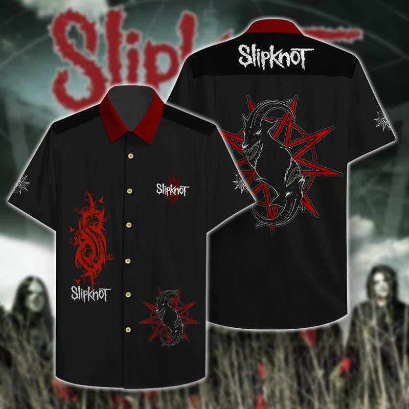 Slipknot Hawaiian Shirt - Famjoys Slipknot Hawaiian Shirt - Famjoys
