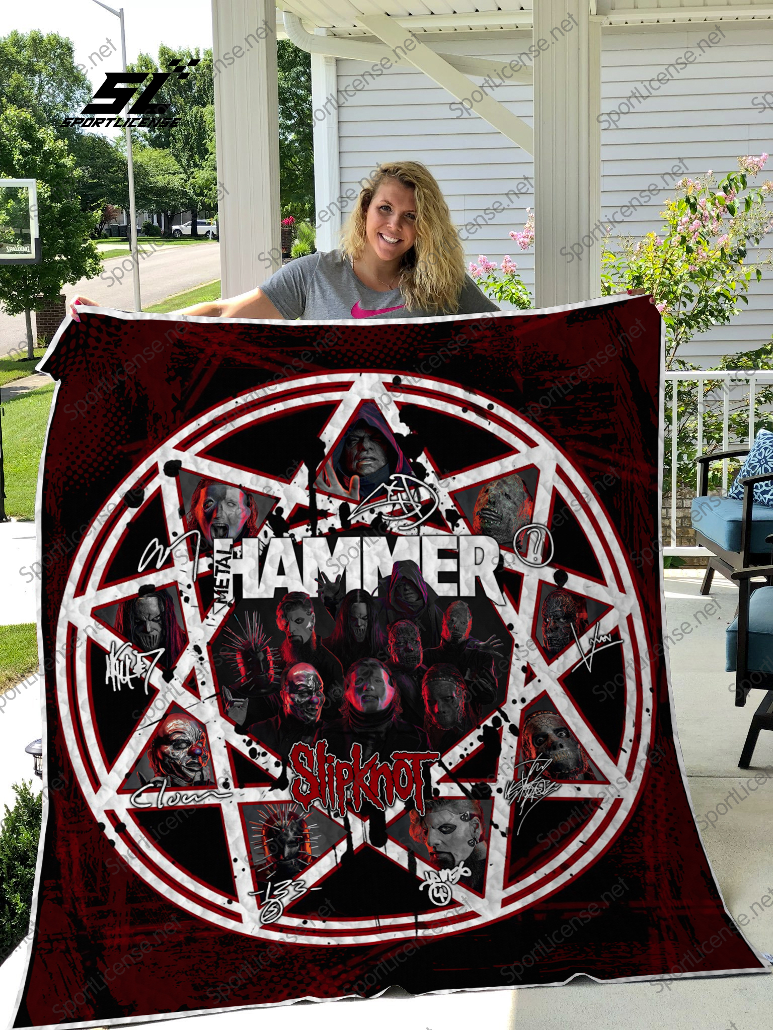 Slipknot Quilt Blanket - Famjoys Slipknot Quilt Blanket - Famjoys