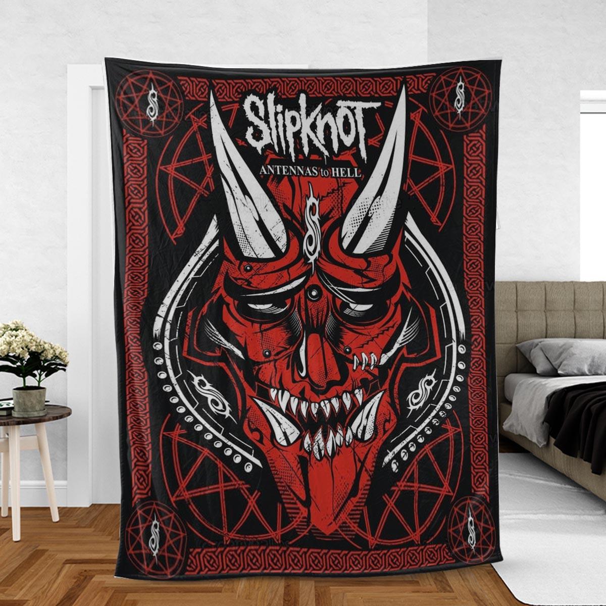 Slipknot Rock Band Fan Gift, Slipknot Antennas to Hell Comfy Sofa Throw Blanket Gift - Famjoys Slipknot Rock Band Fan Gift, Slipknot Antennas to Hell Comfy Sofa Throw Blanket Gift - Famjoys