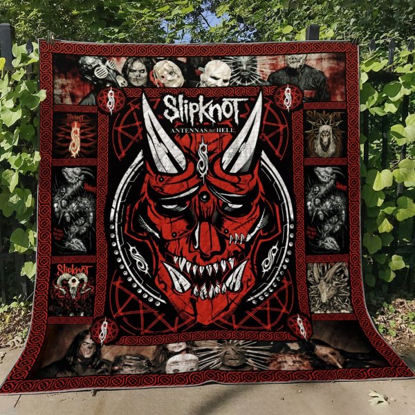 Slipknot V1 Quilt Blanket - Famjoys Slipknot V1 Quilt Blanket - Famjoys