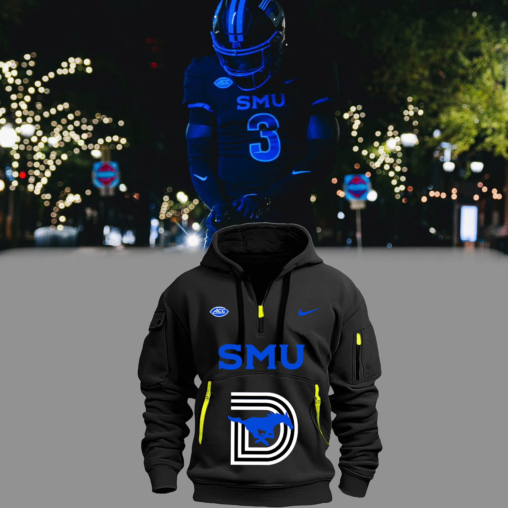 SMU Football hoodie for fans 2024 - Famjoys SMU Football hoodie for fans 2024 - Famjoys