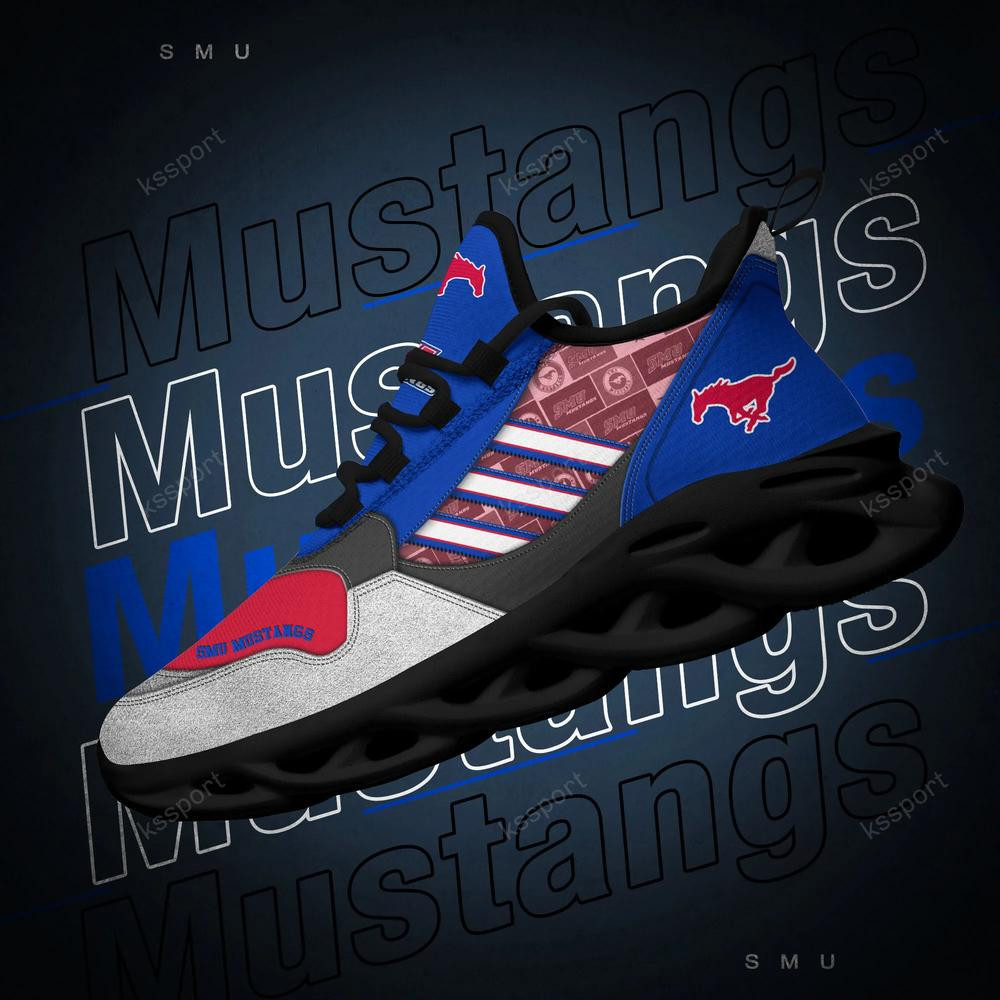 SMU Mustangs Max Soul Clunky, Running Sneakers - Famjoys SMU Mustangs Max Soul Clunky, Running Sneakers - Famjoys