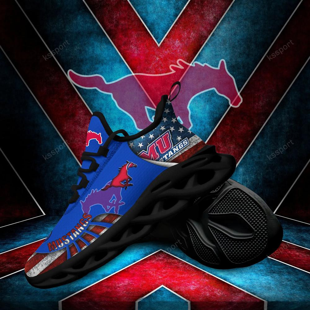 SMU Mustangs Max Soul Clunky Shoes - Famjoys SMU Mustangs Max Soul Clunky Shoes - Famjoys